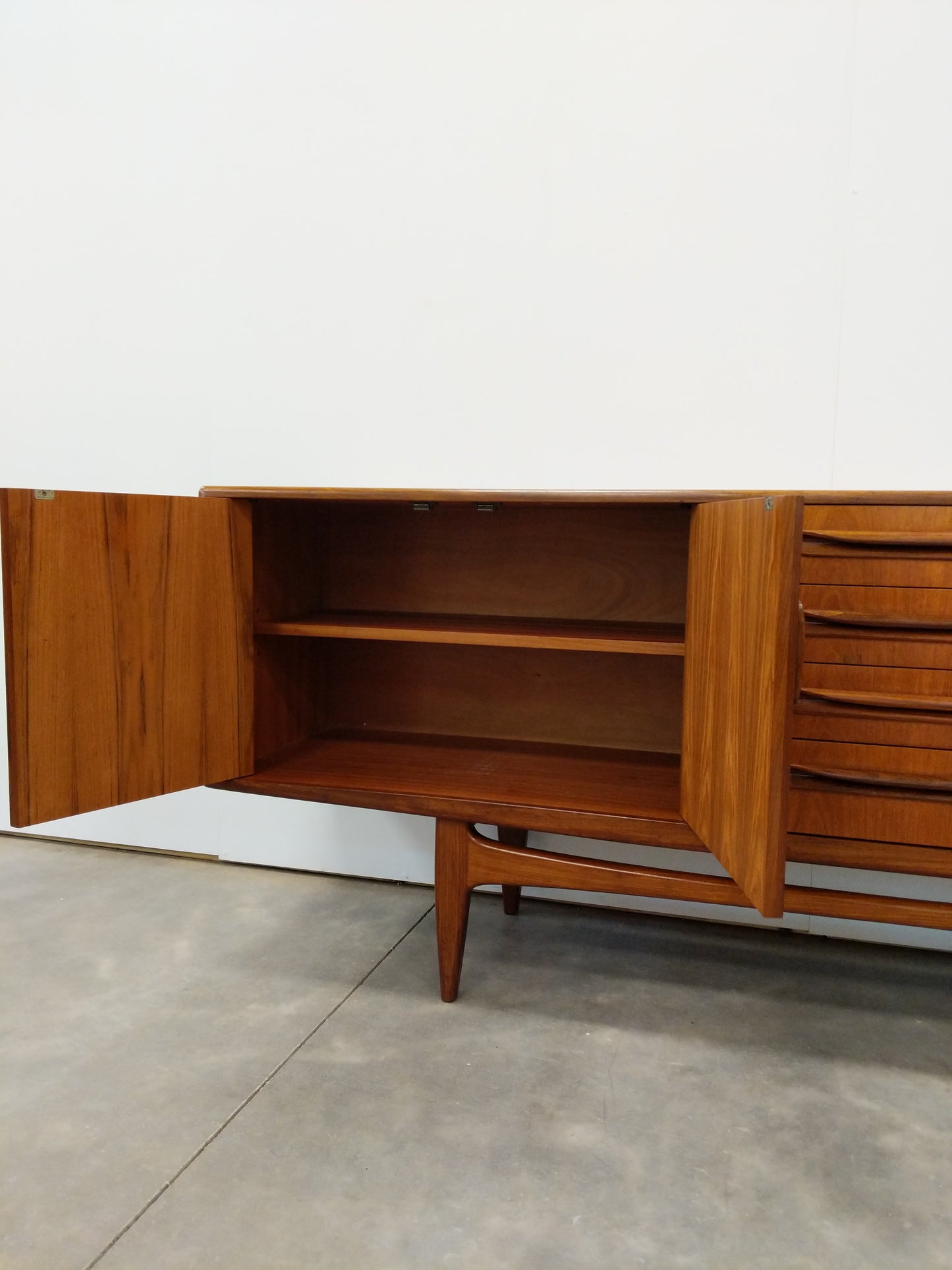 Vintage Mid Century Modern Teak Credenza by G Plan