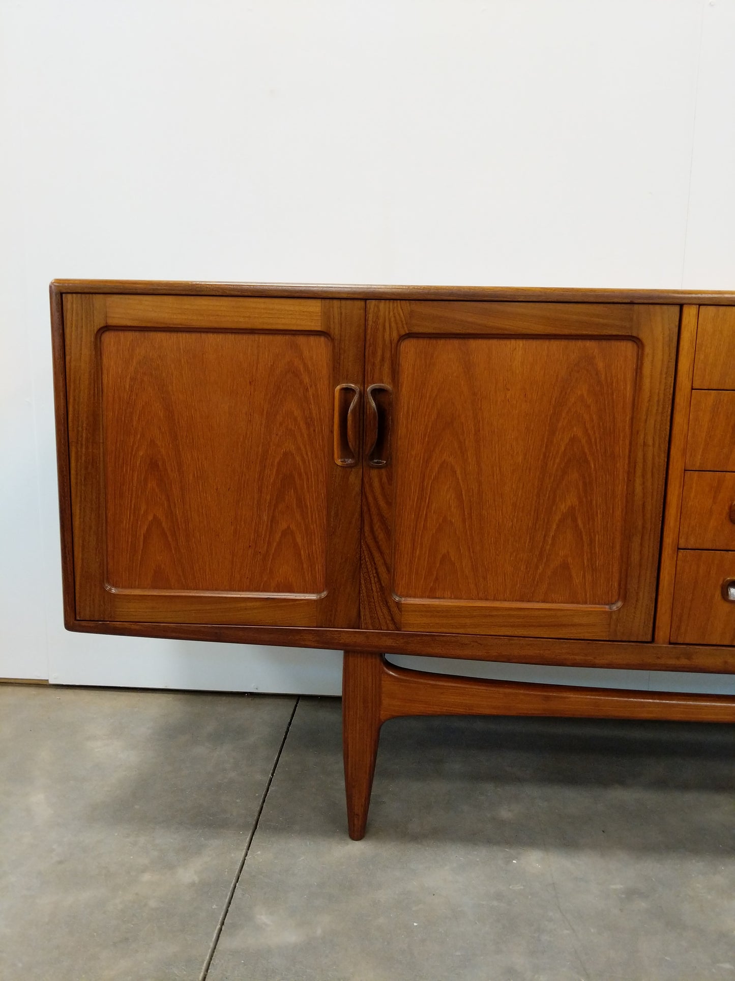 Vintage Mid Century Modern Teak Credenza by G Plan