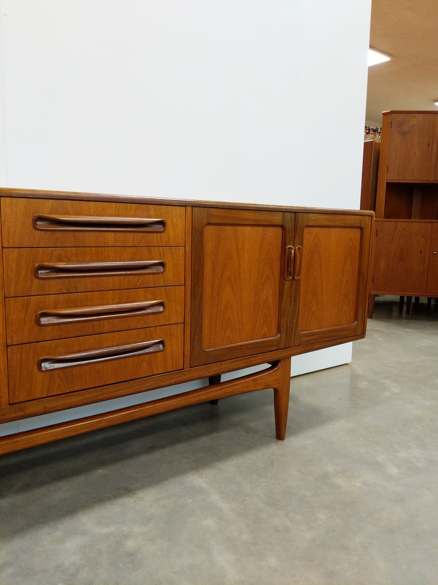 Vintage Mid Century Modern Teak Credenza by G Plan