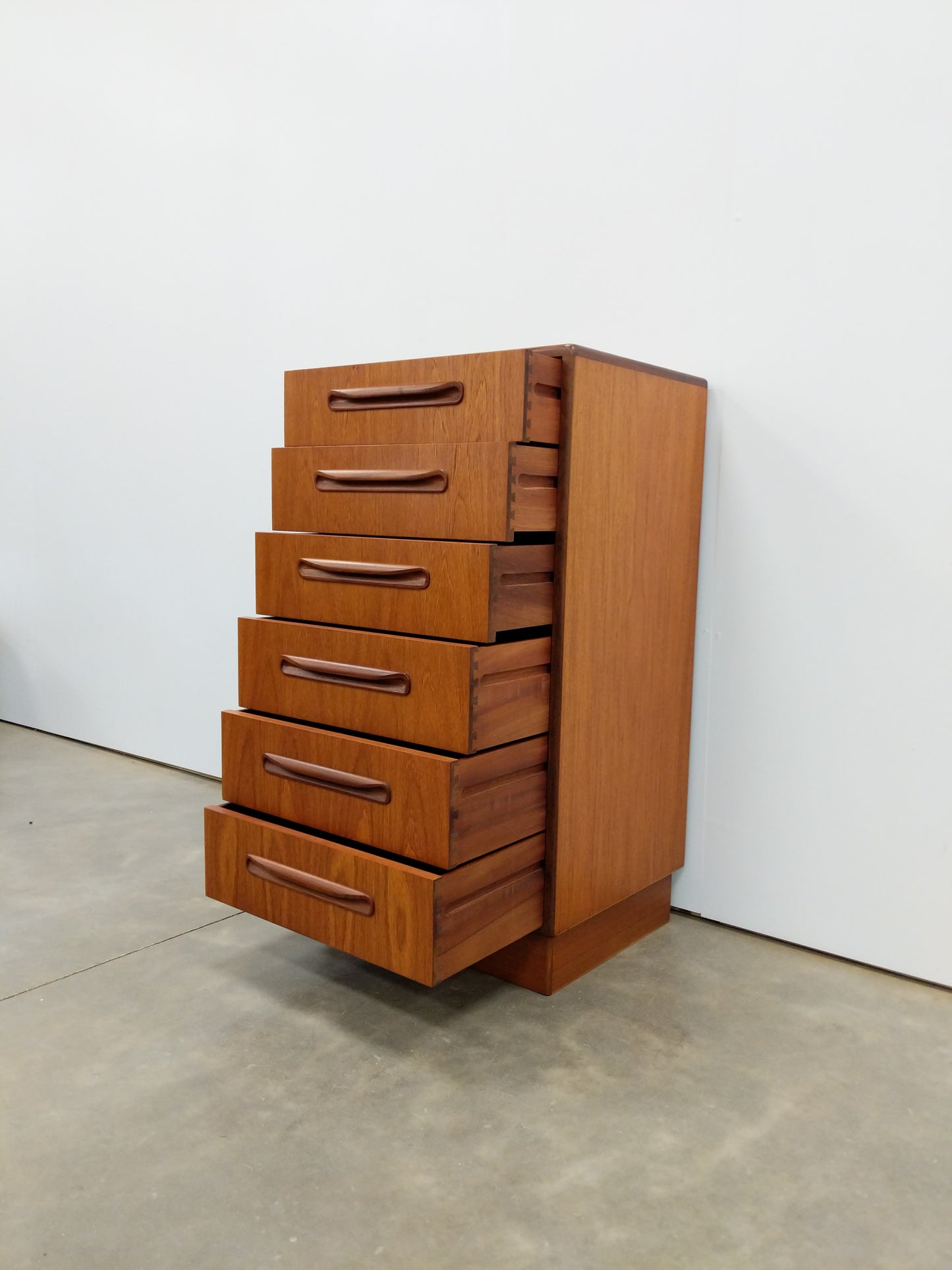 Vintage Mid Century Modern Teak Dresser by G Plan