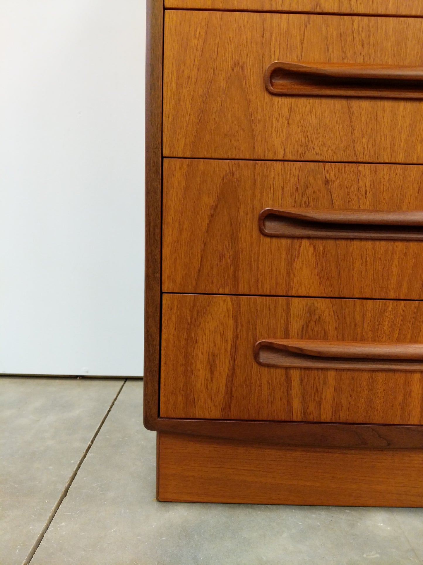 Vintage Mid Century Modern Teak Dresser by G Plan