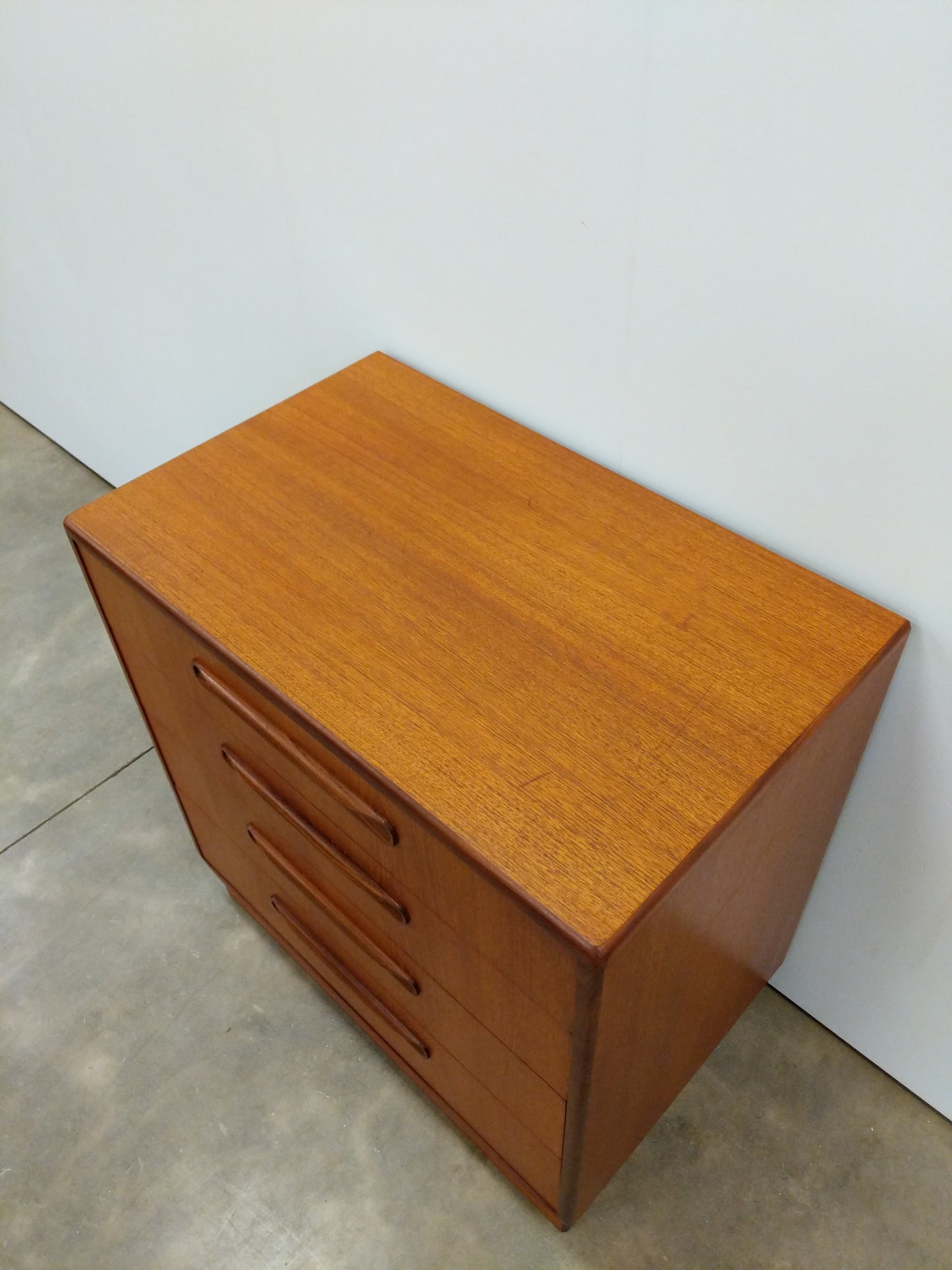 Vintage Mid Century Modern Teak Low Dresser by G Plan