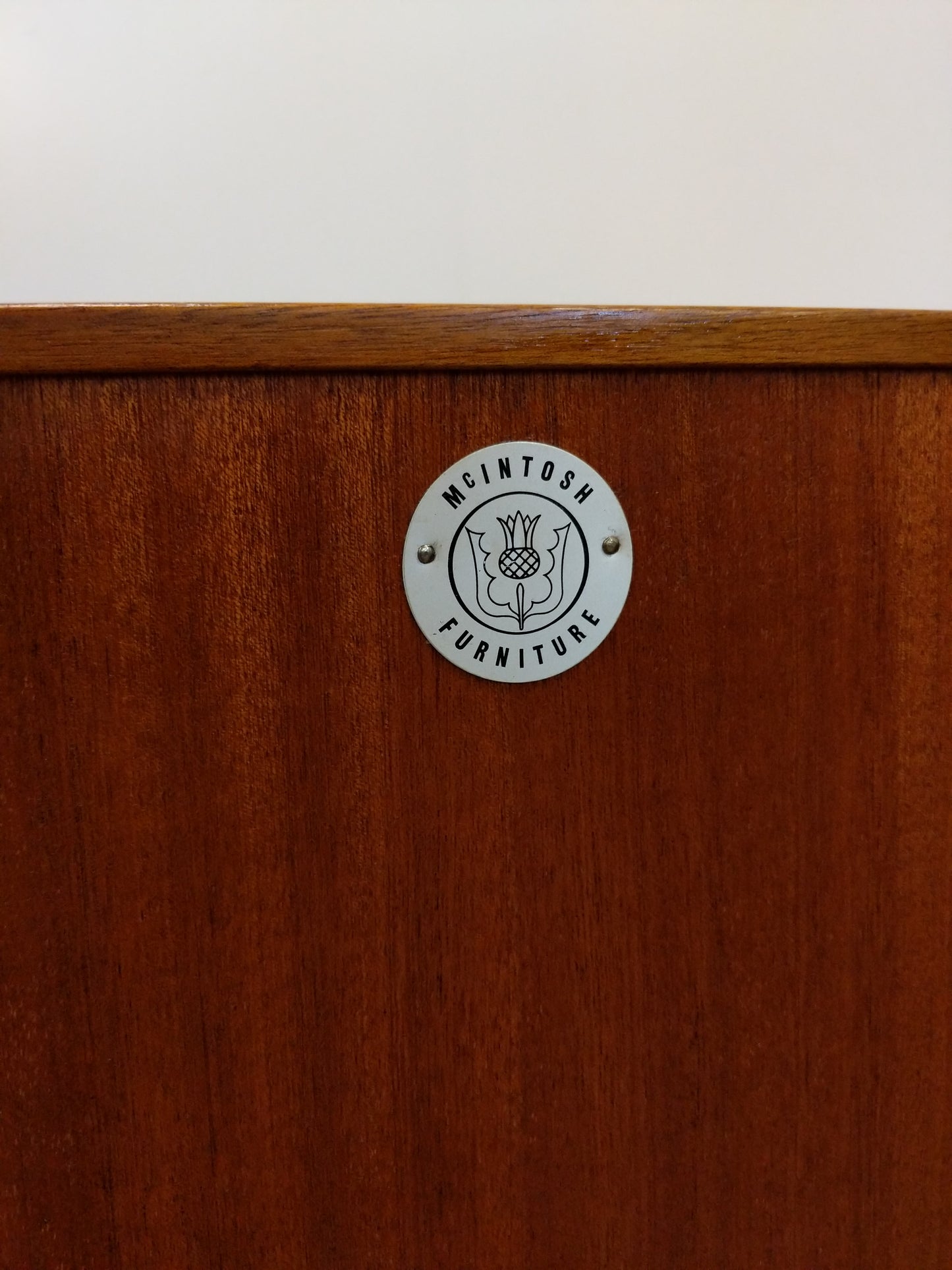 Vintage Mid Century Modern Teak Credenza by McIntosh