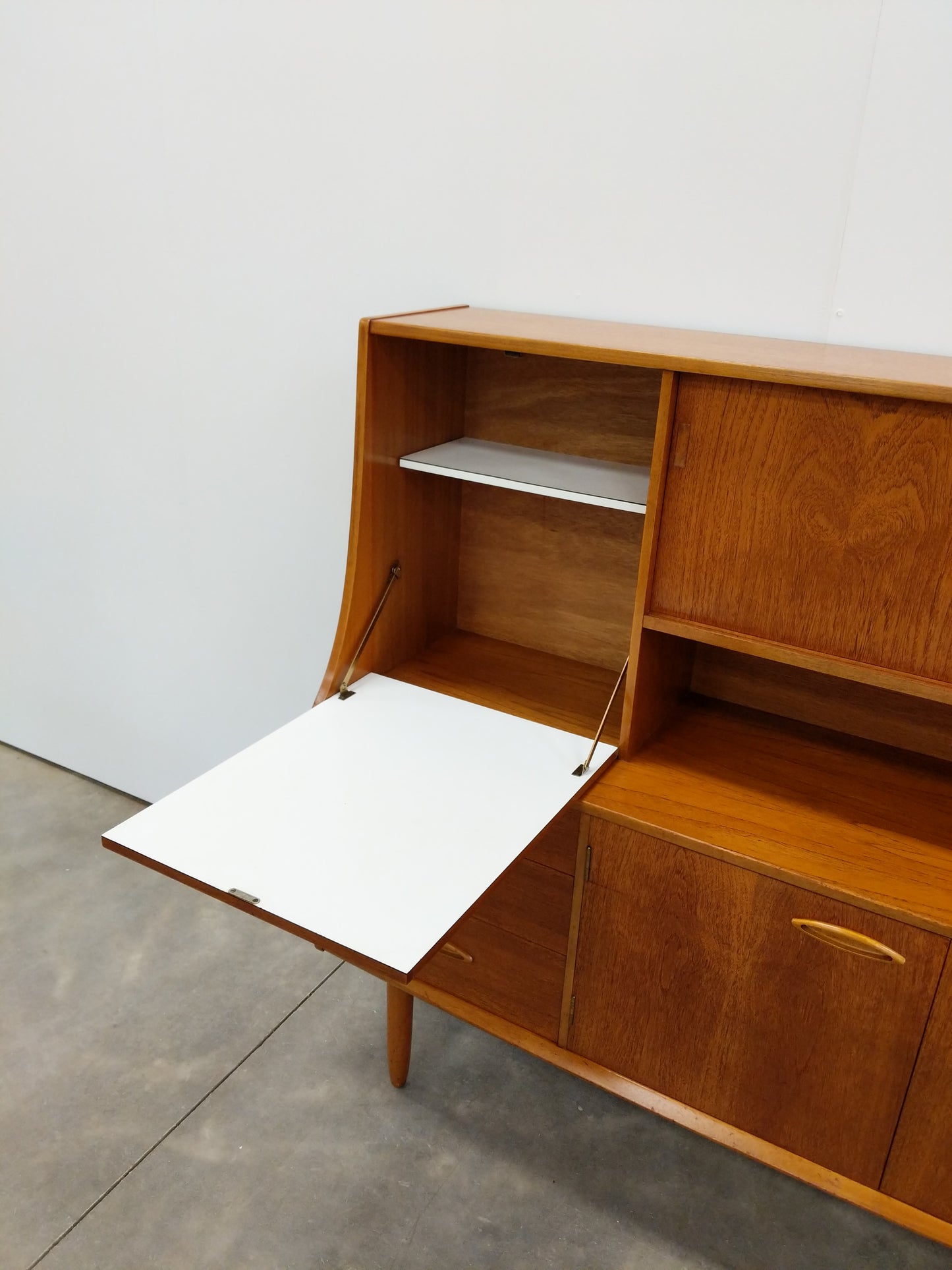 Vintage Mid Century Modern Teak Sideboard by Jentique