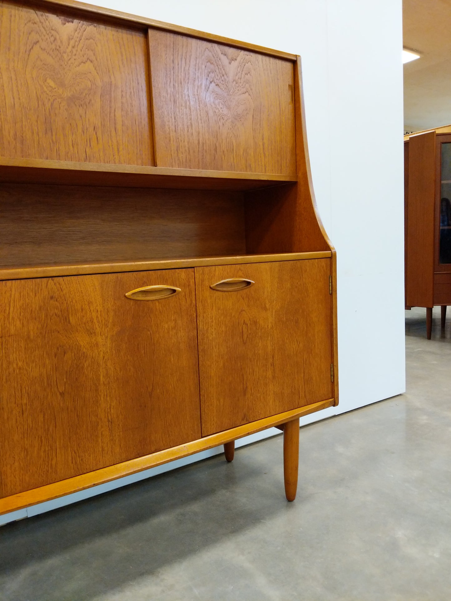 Vintage Mid Century Modern Teak Sideboard by Jentique