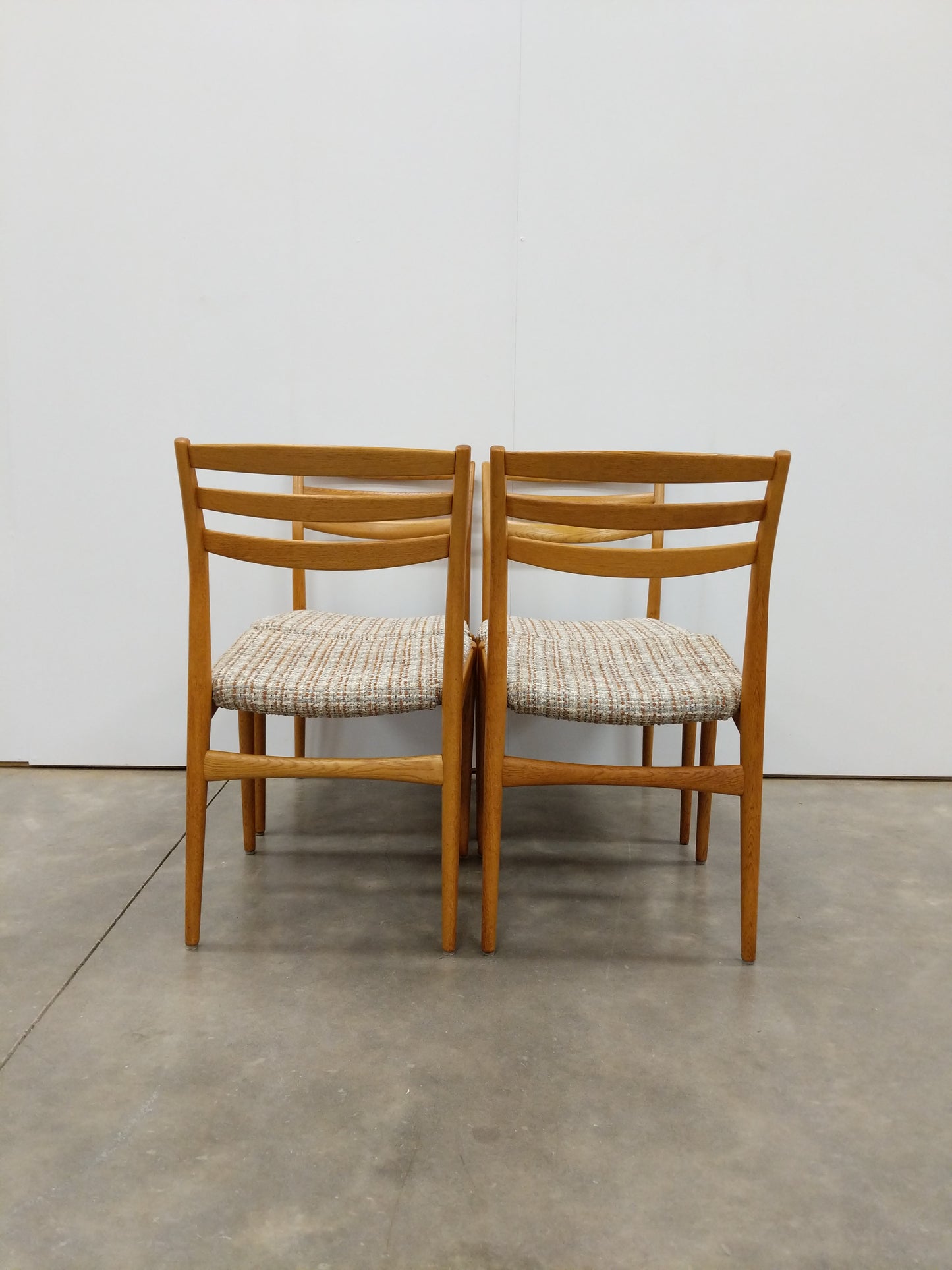 Set of 4 Vintage Swedish Modern Dining Chairs