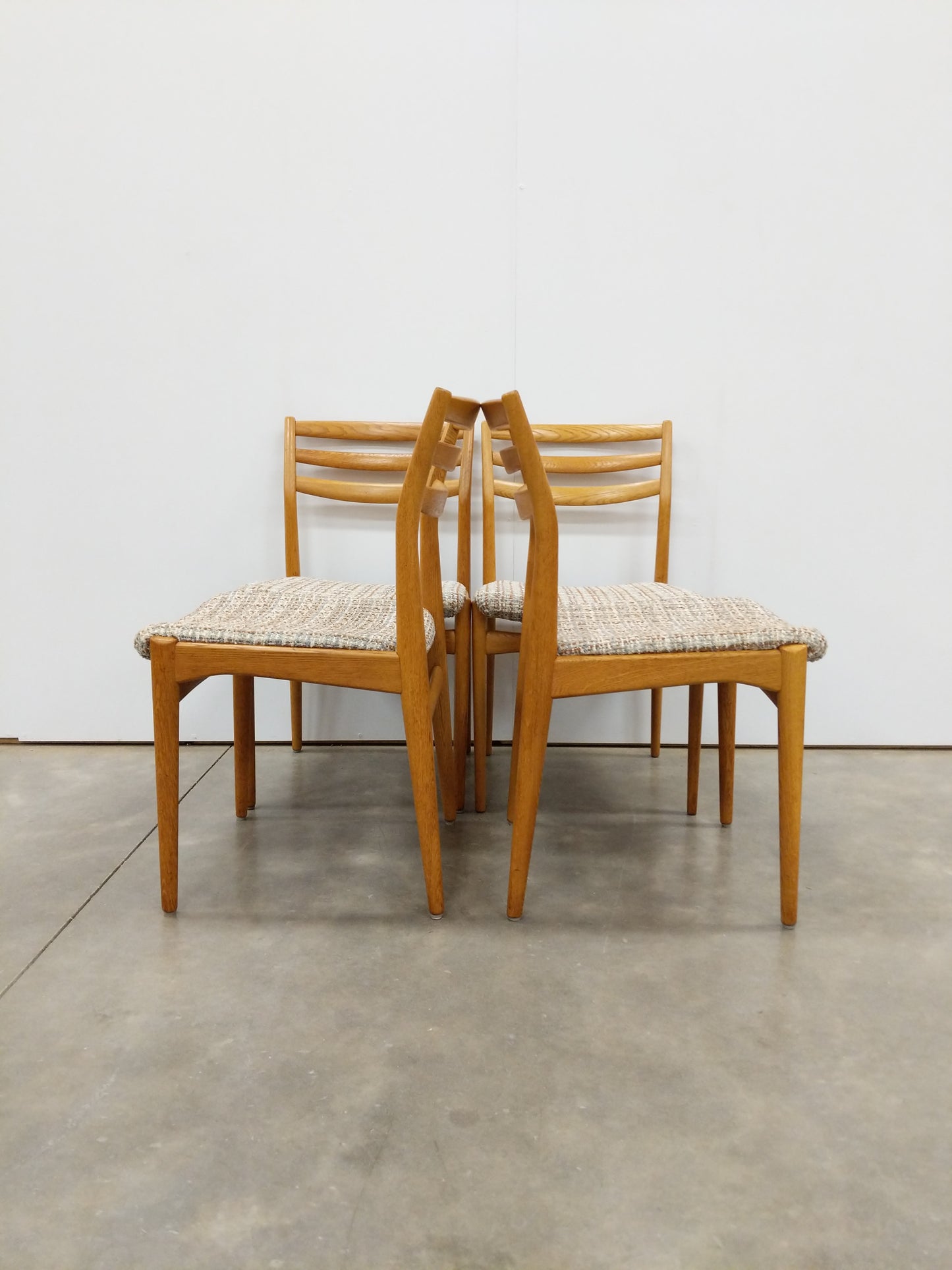 Set of 4 Vintage Swedish Modern Dining Chairs