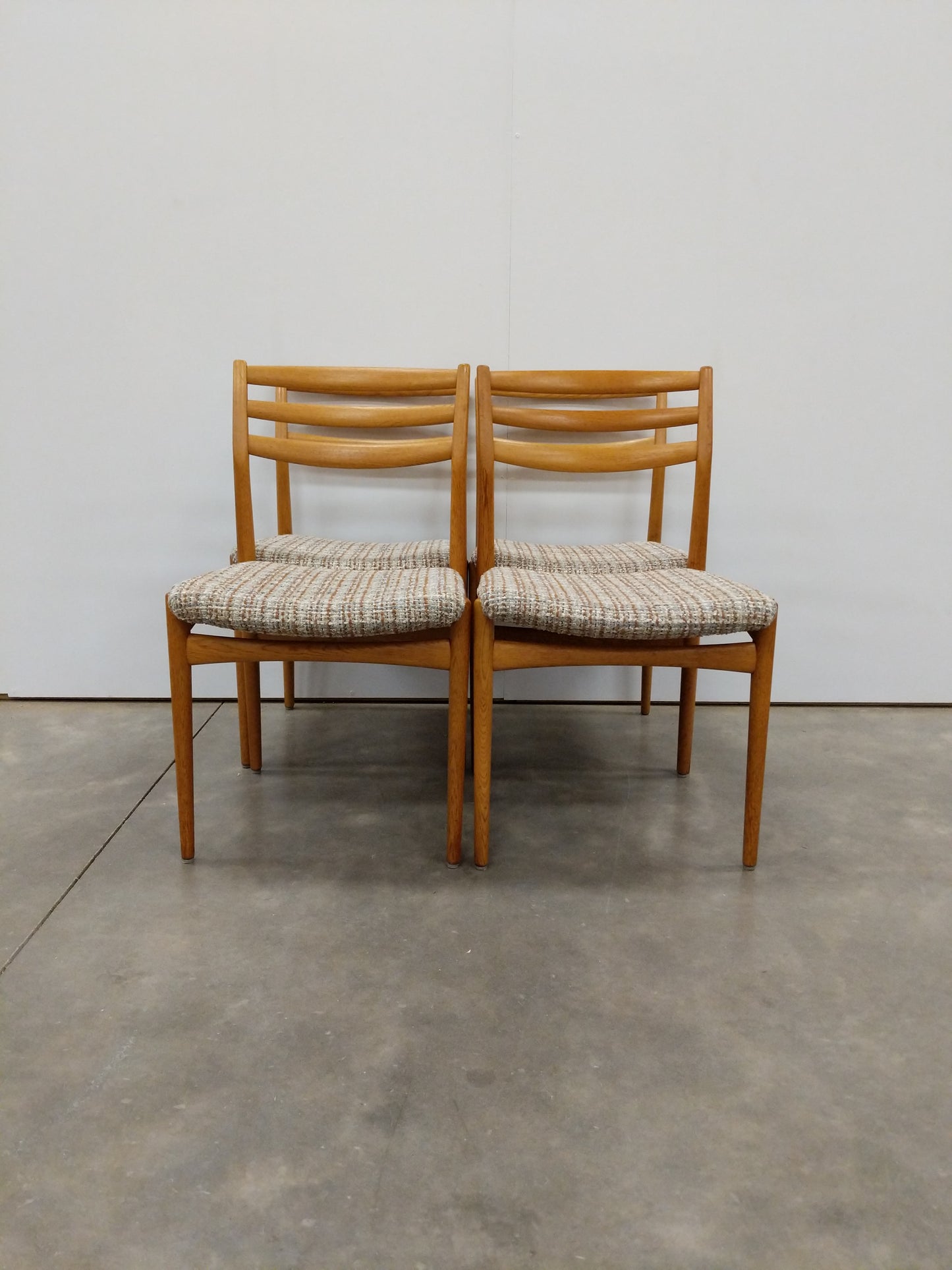 Set of 4 Vintage Swedish Modern Dining Chairs