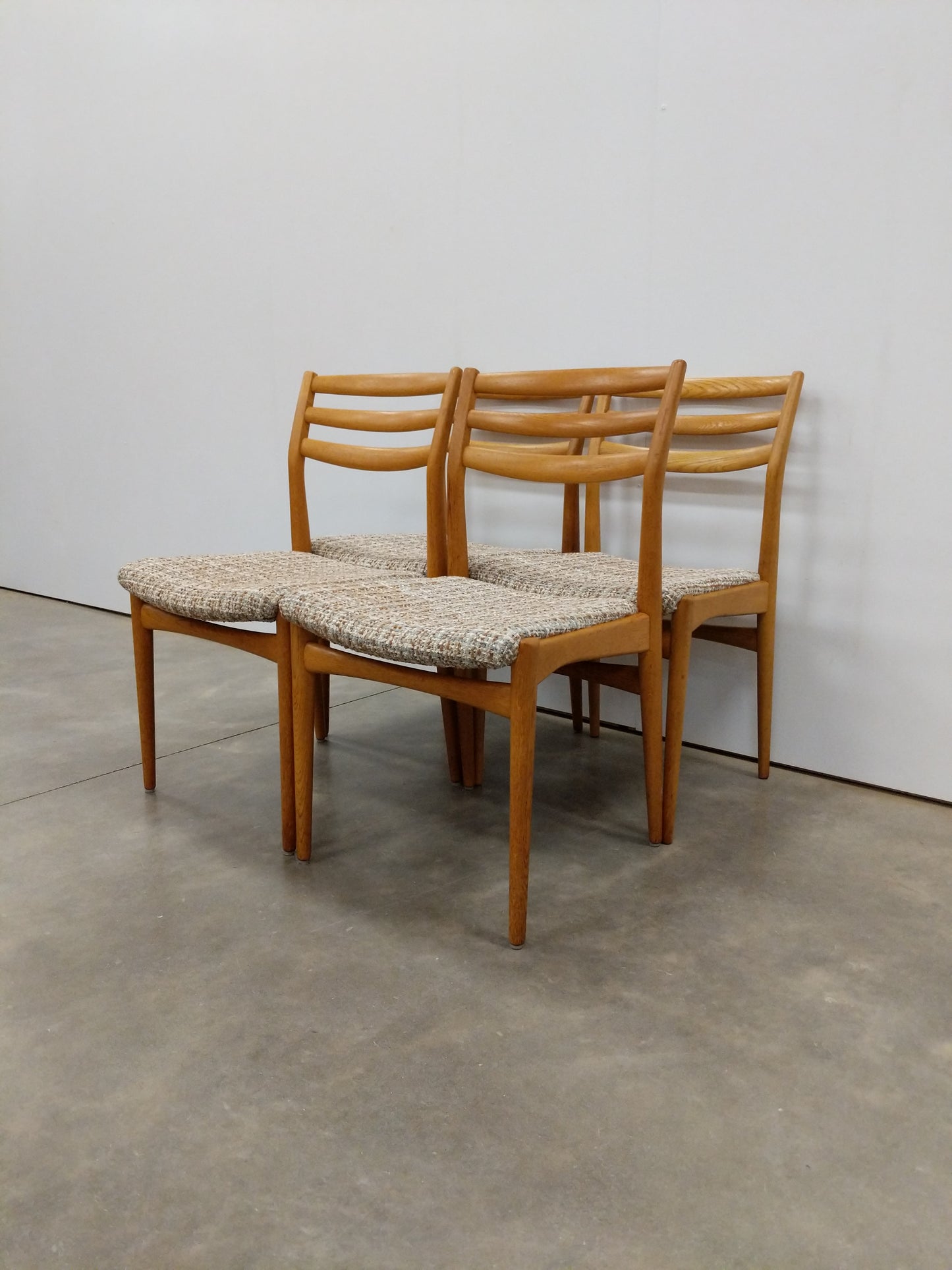 Set of 4 Vintage Swedish Modern Dining Chairs