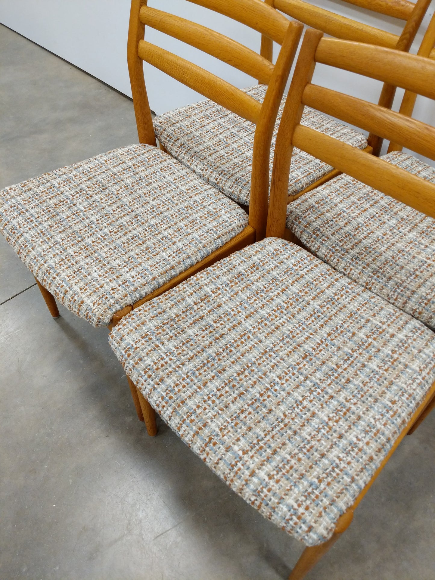 Set of 4 Vintage Swedish Modern Dining Chairs