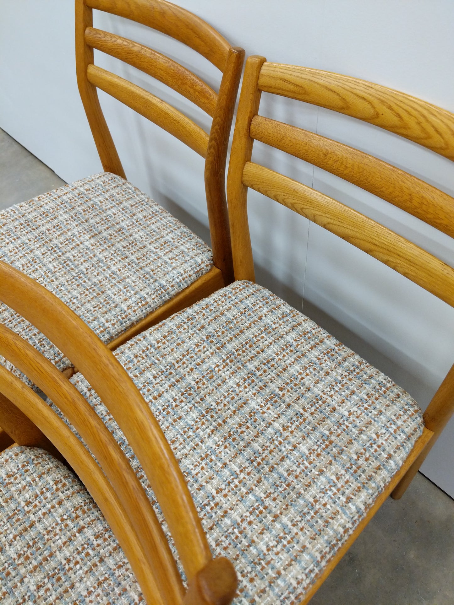 Set of 4 Vintage Swedish Modern Dining Chairs
