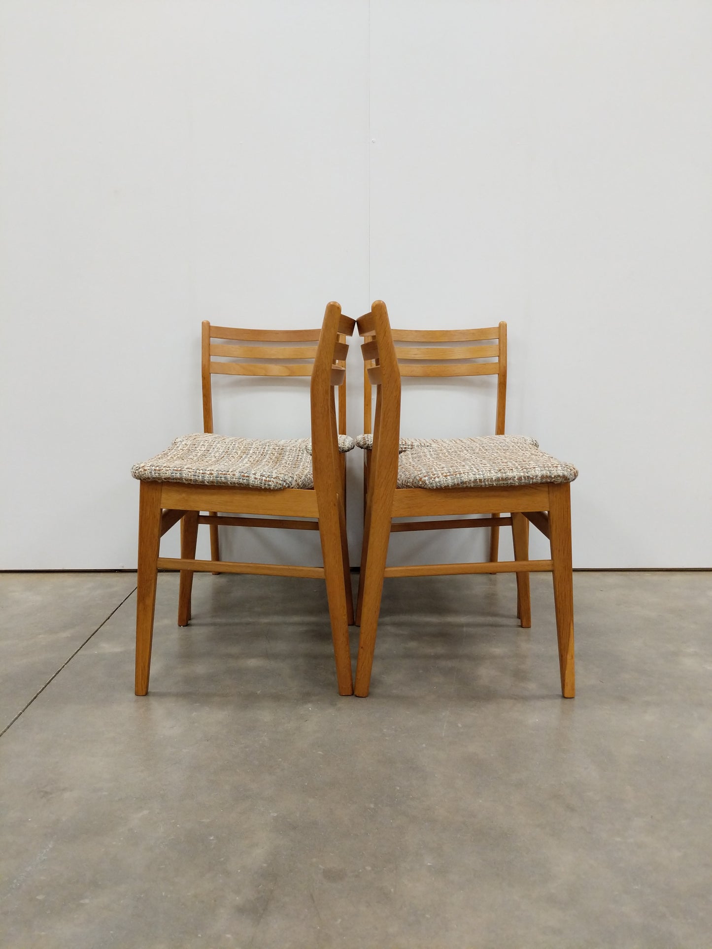 Set of 4 Vintage Danish Modern Dining Chairs by Sax Møbler