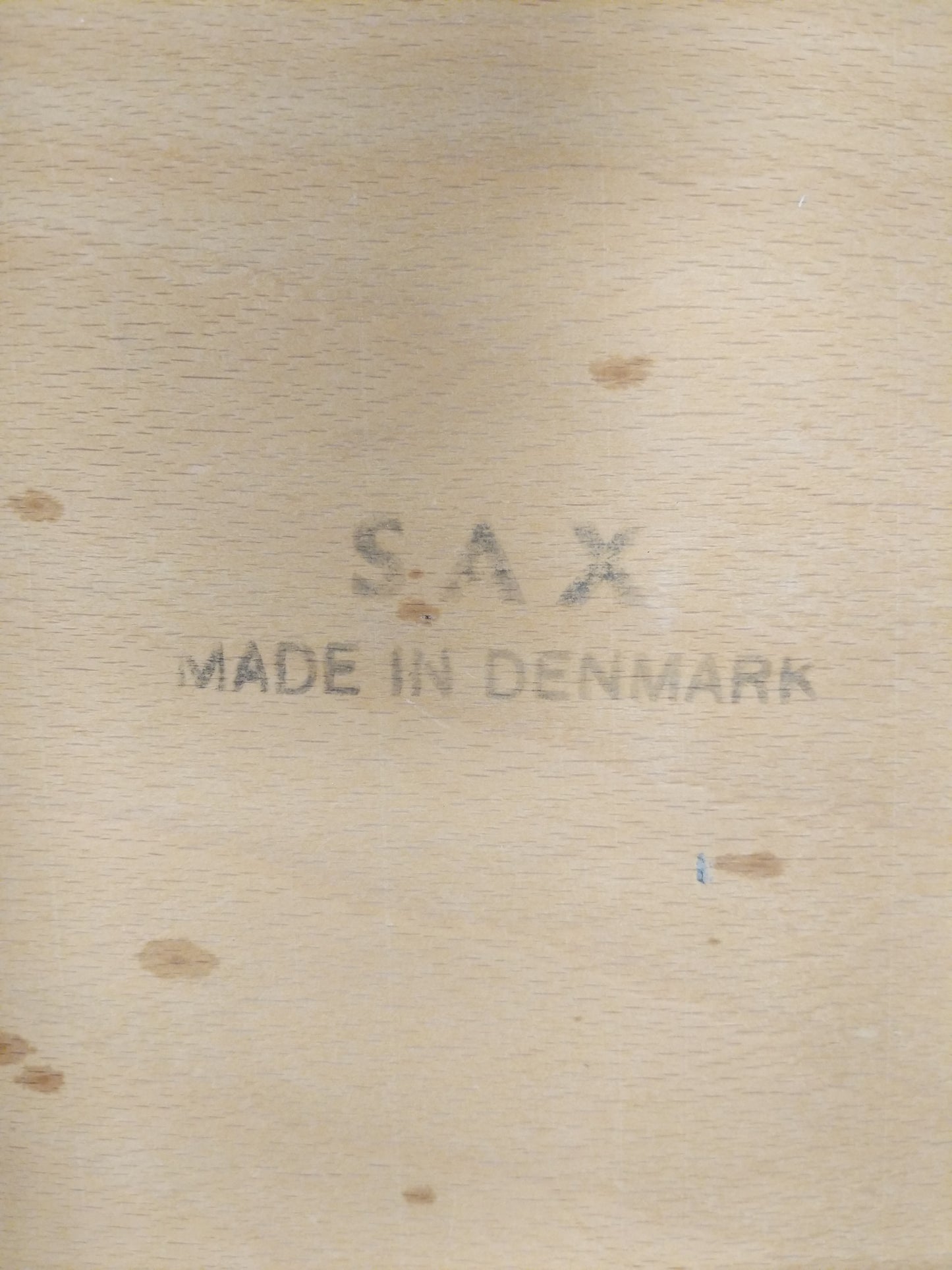 Set of 4 Vintage Danish Modern Dining Chairs by Sax Møbler