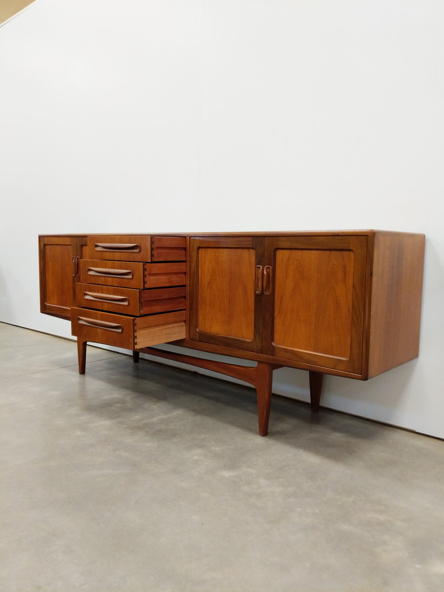 Vintage Mid Century Modern Teak Credenza by G Plan