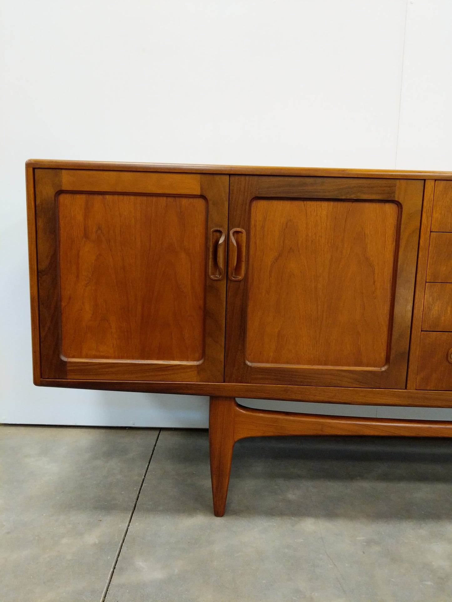 Vintage Mid Century Modern Teak Credenza by G Plan