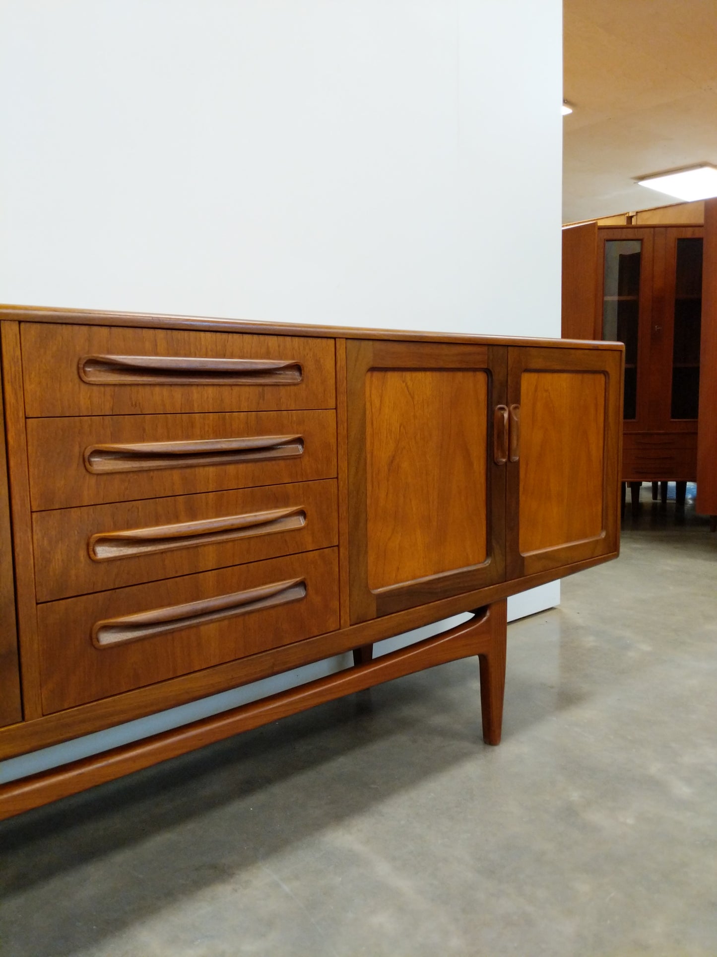 Vintage Mid Century Modern Teak Credenza by G Plan