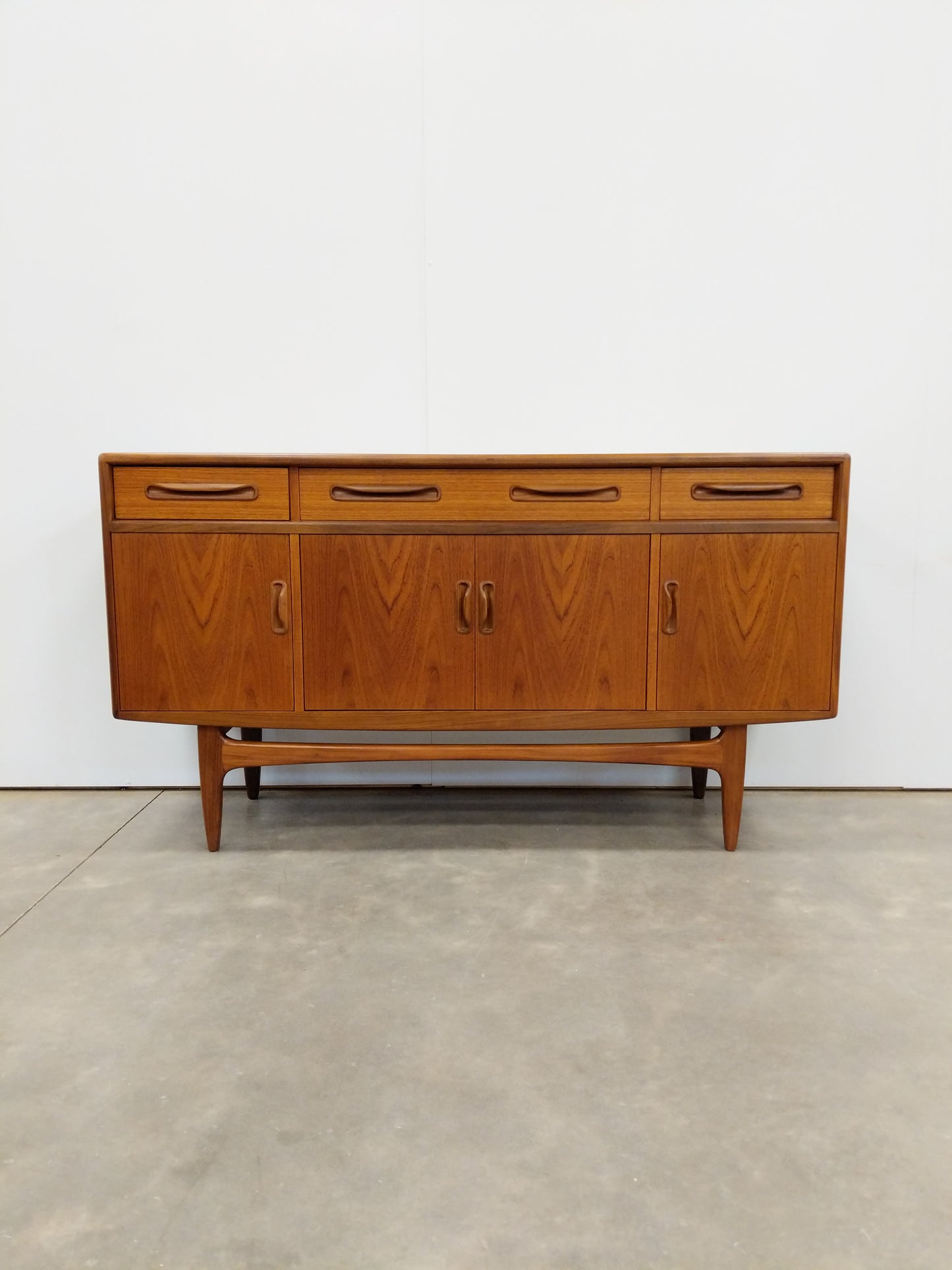 Vintage Mid Century Modern Teak Credenza / Sideboard by G Plan