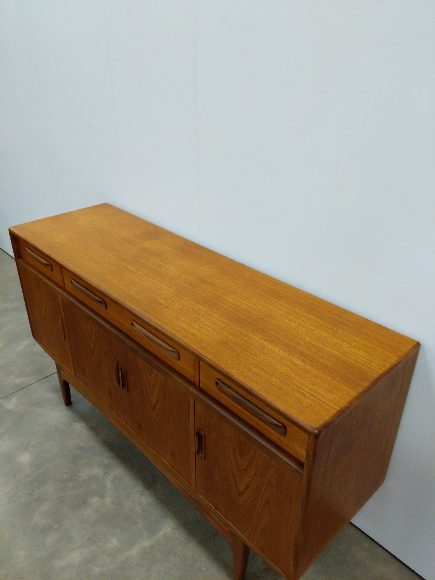 Vintage Mid Century Modern Teak Credenza / Sideboard by G Plan