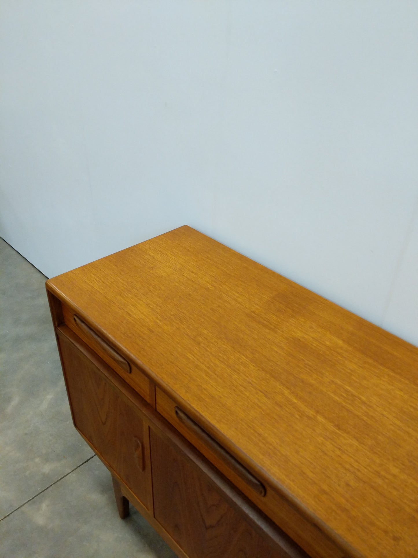 Vintage Mid Century Modern Teak Credenza / Sideboard by G Plan