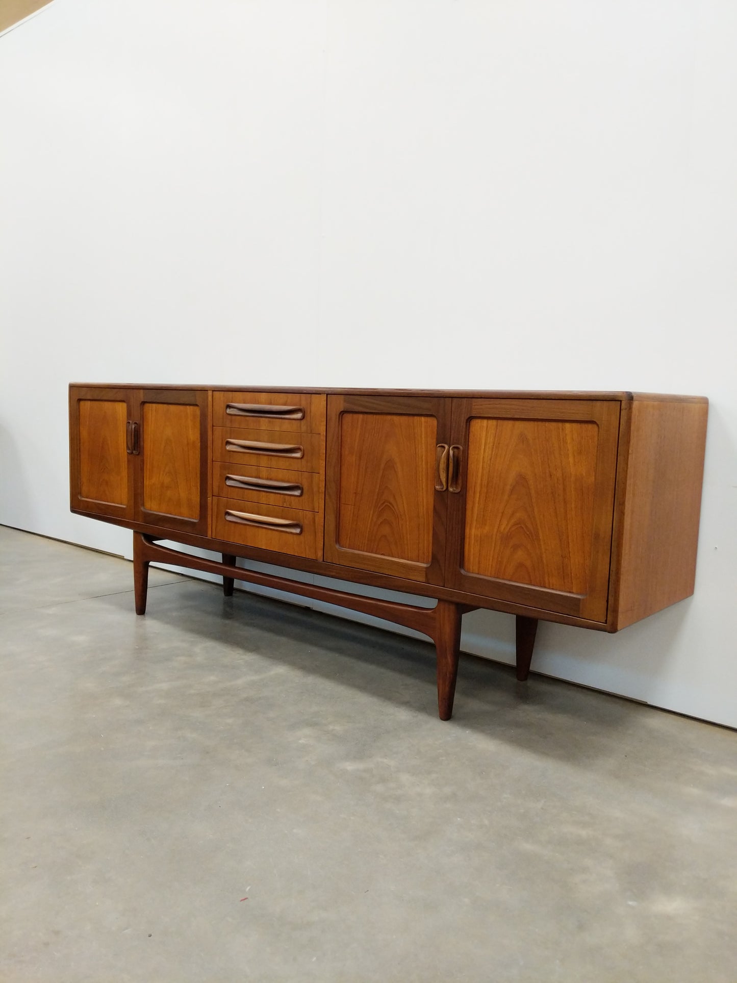 Vintage Mid Century Modern Teak Credenza by G Plan