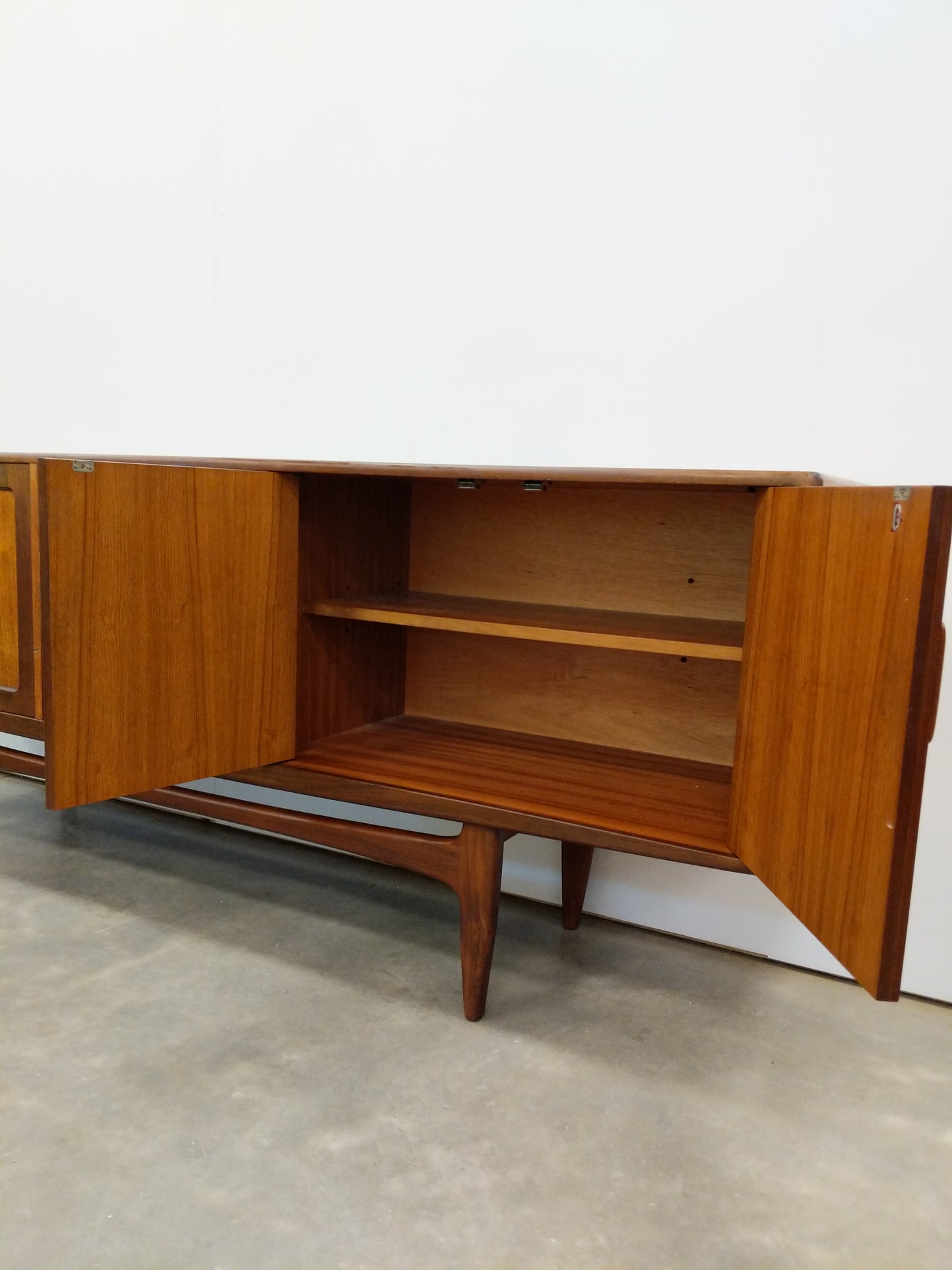 Vintage Mid Century Modern Teak Credenza by G Plan