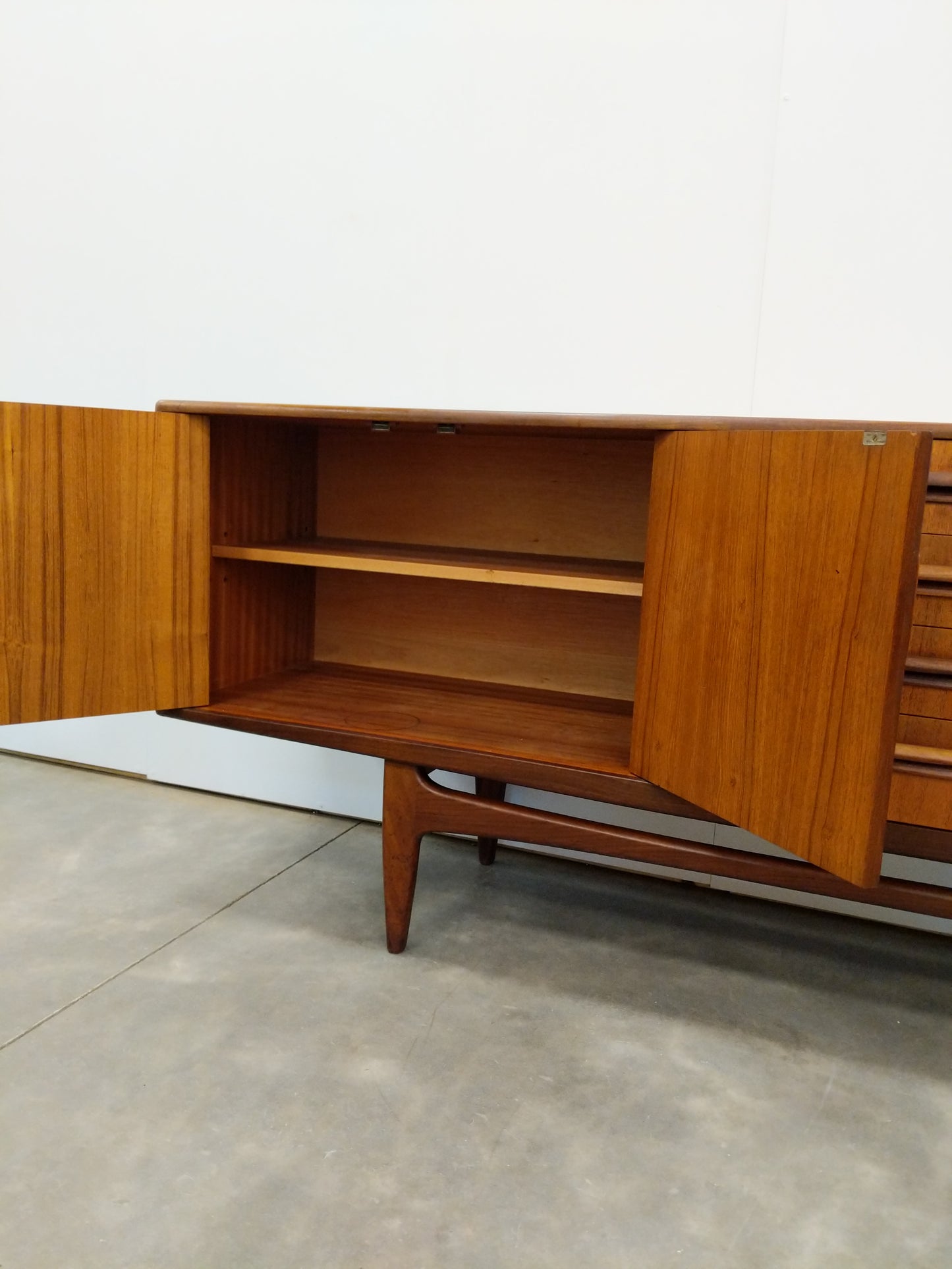Vintage Mid Century Modern Teak Credenza by G Plan