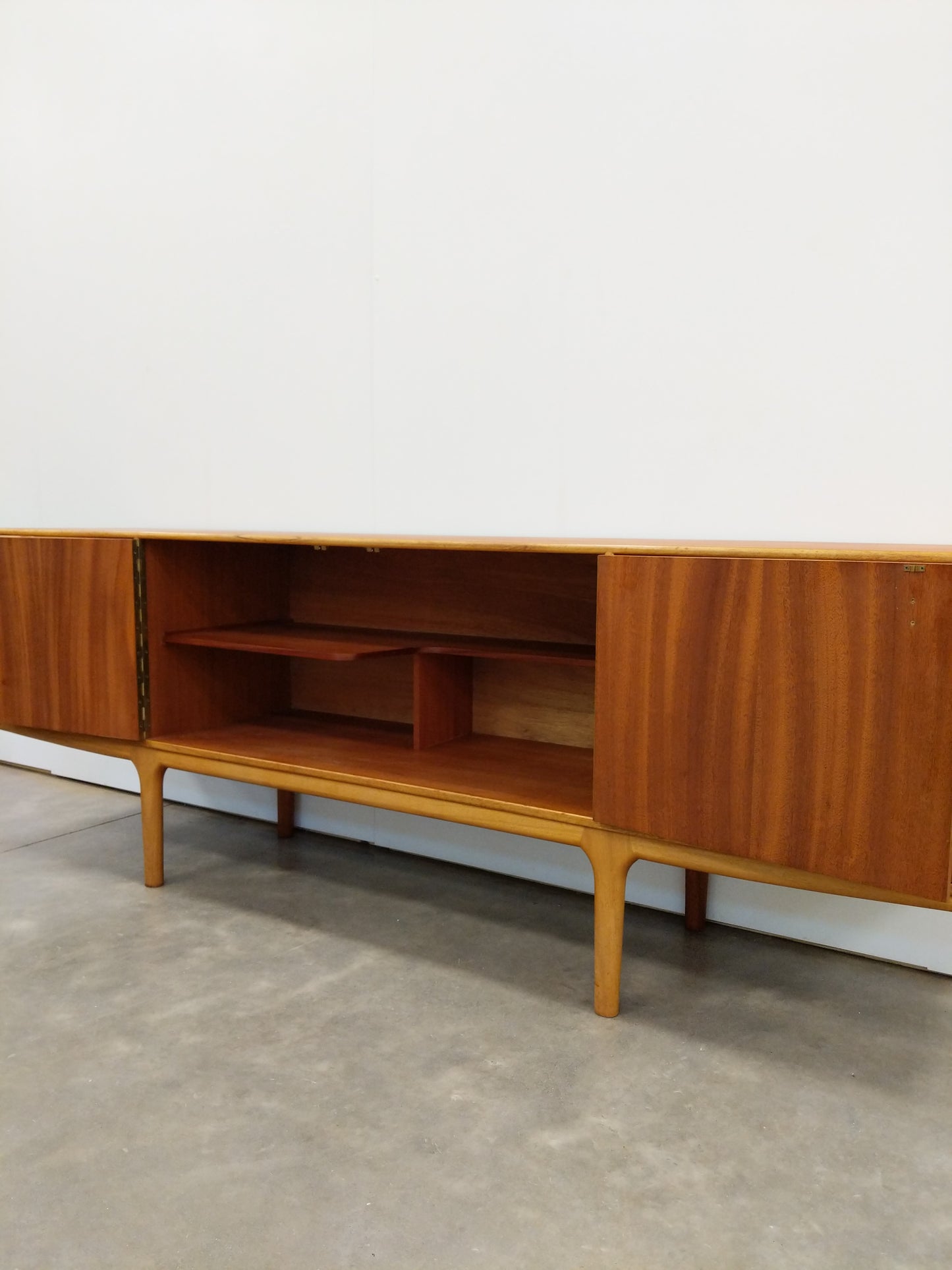 Vintage Mid Century Modern Teak Credenza by McIntosh