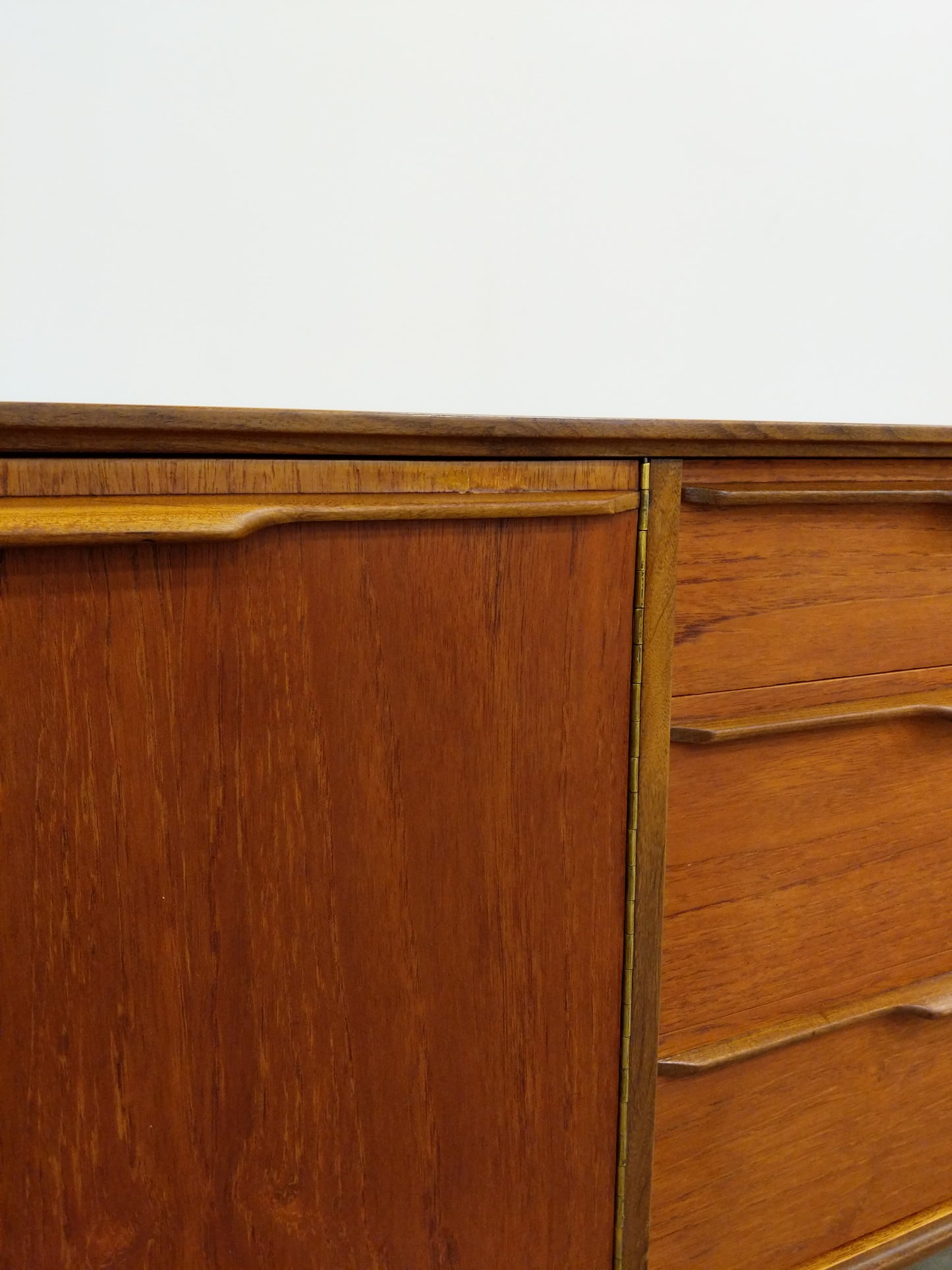 Vintage Mid Century Modern Teak Credenza by Morris of Glasgow
