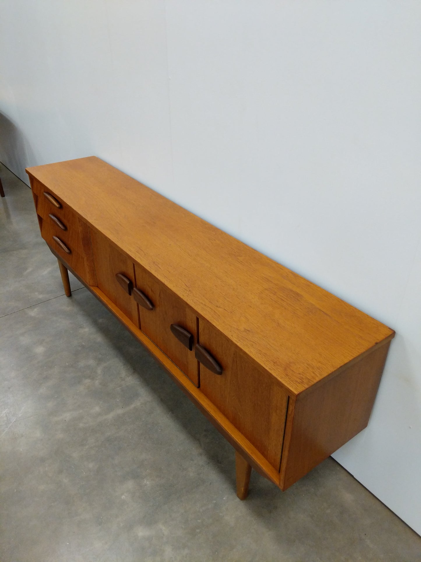 Vintage Mid Century Modern Teak Credenza by Jentique