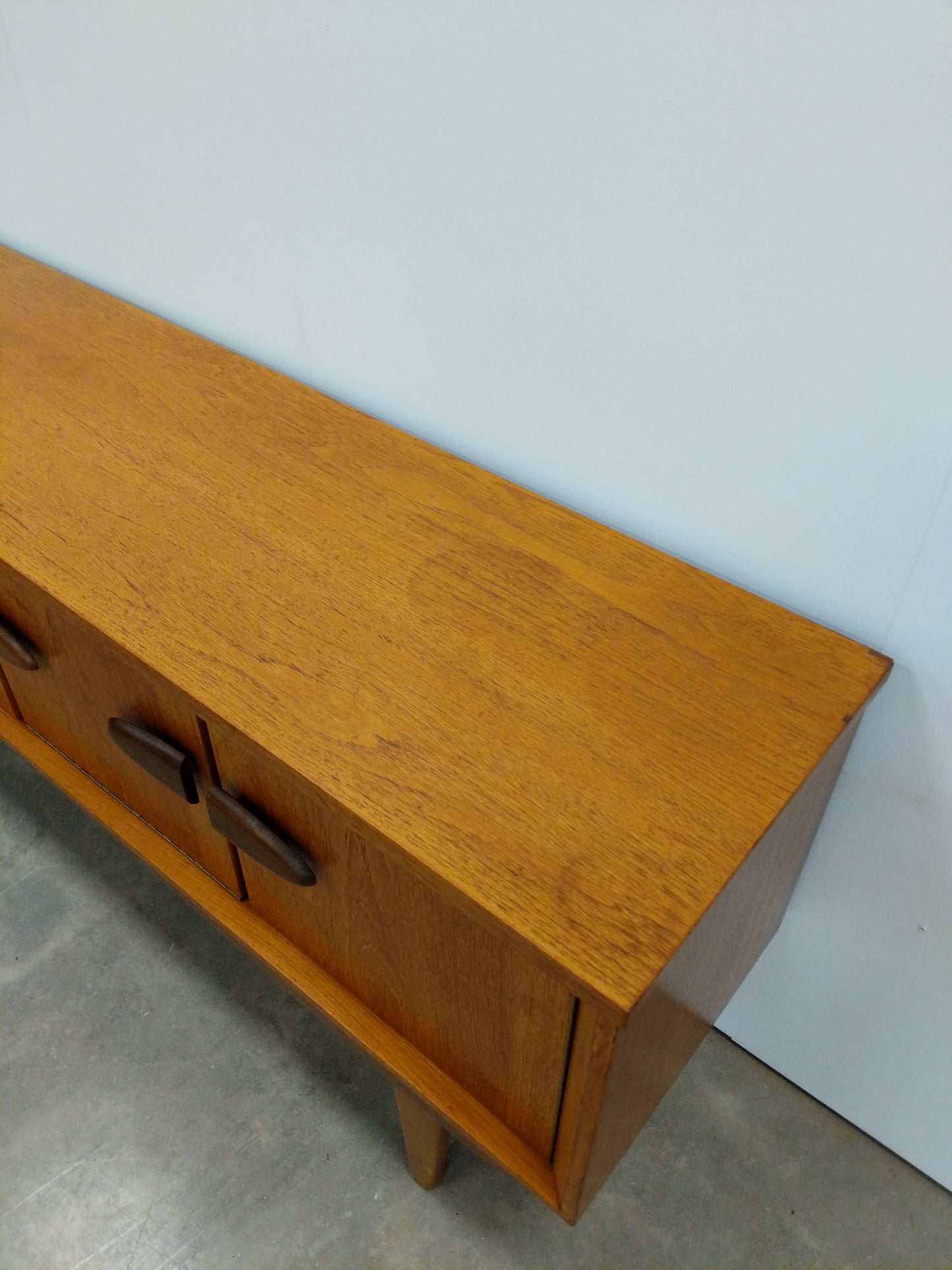 Vintage Mid Century Modern Teak Credenza by Jentique