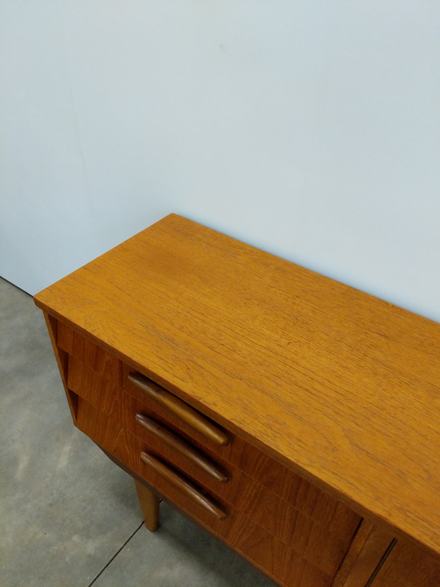 Vintage Mid Century Modern Teak Credenza by Jentique