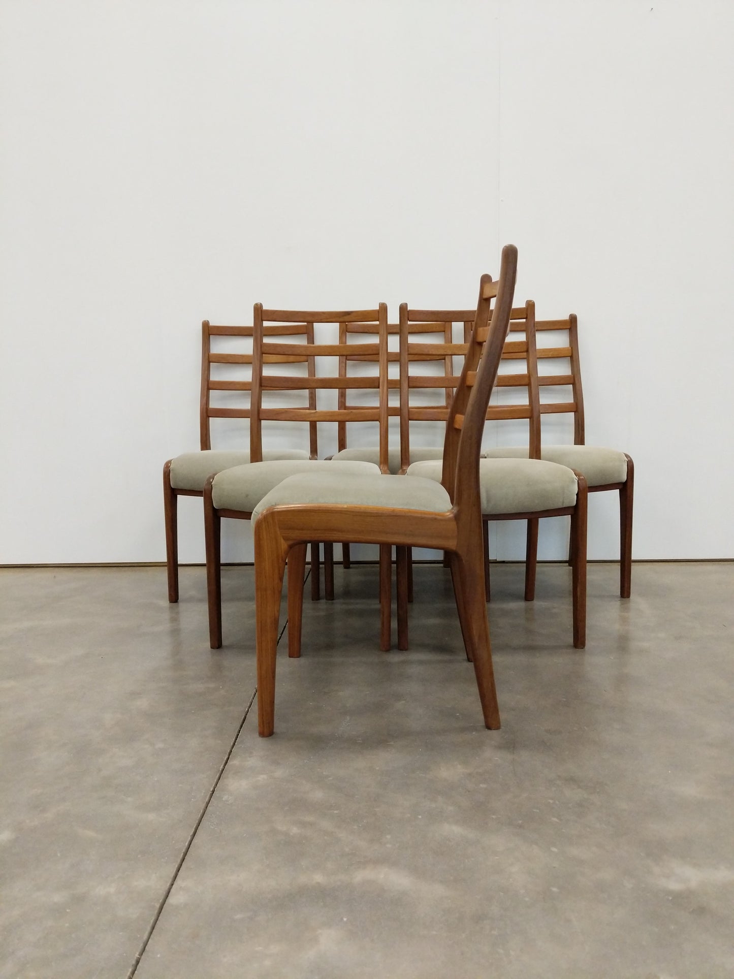 Set of 6 Vintage Mid Century Modern Dining Chairs by G Plan