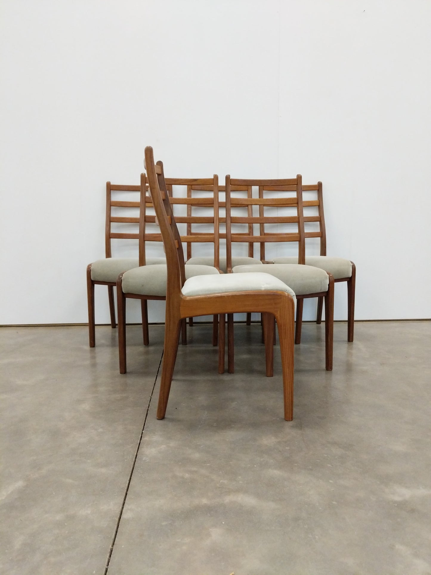 Set of 6 Vintage Mid Century Modern Dining Chairs by G Plan