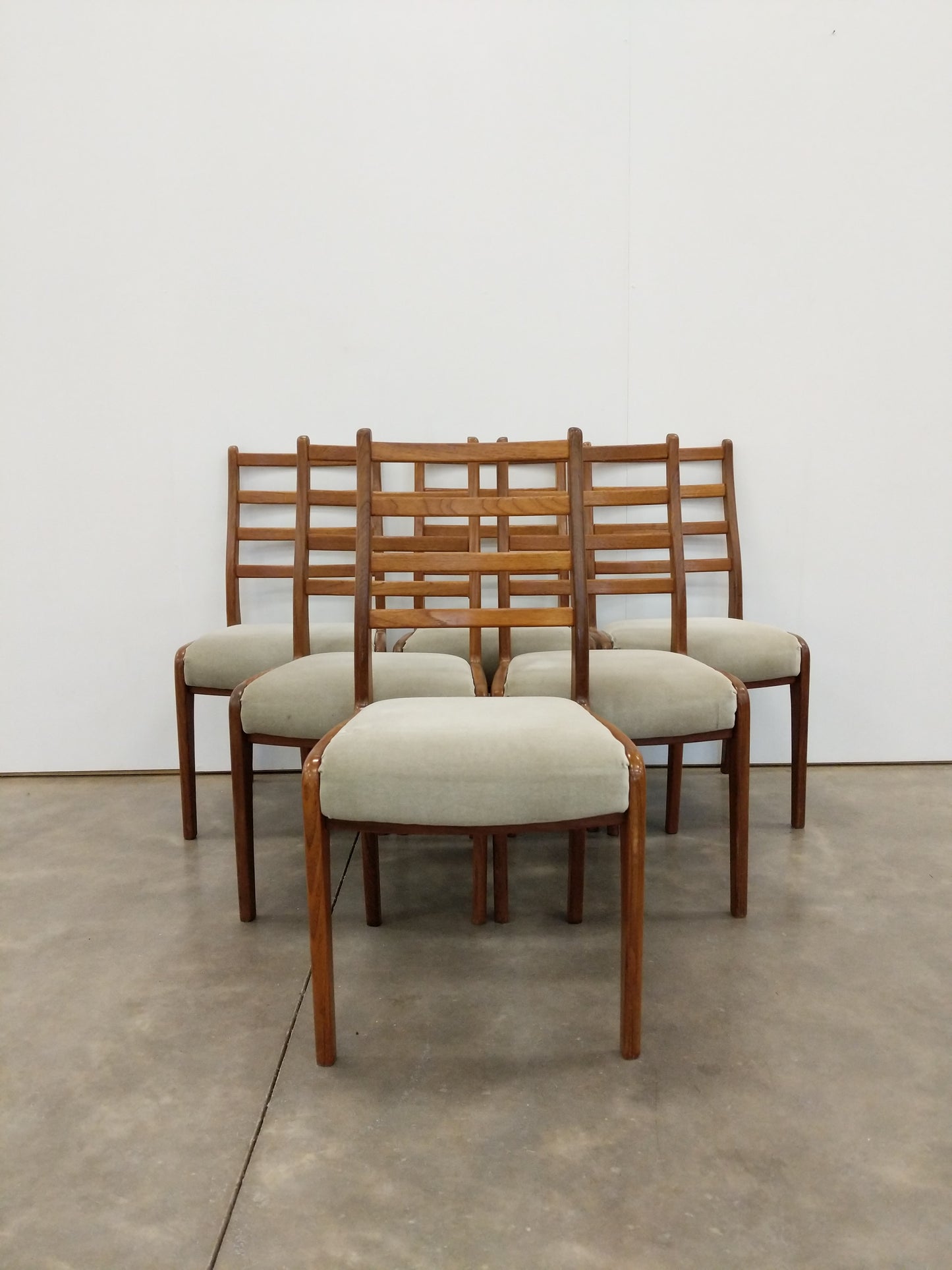 Set of 6 Vintage Mid Century Modern Dining Chairs by G Plan