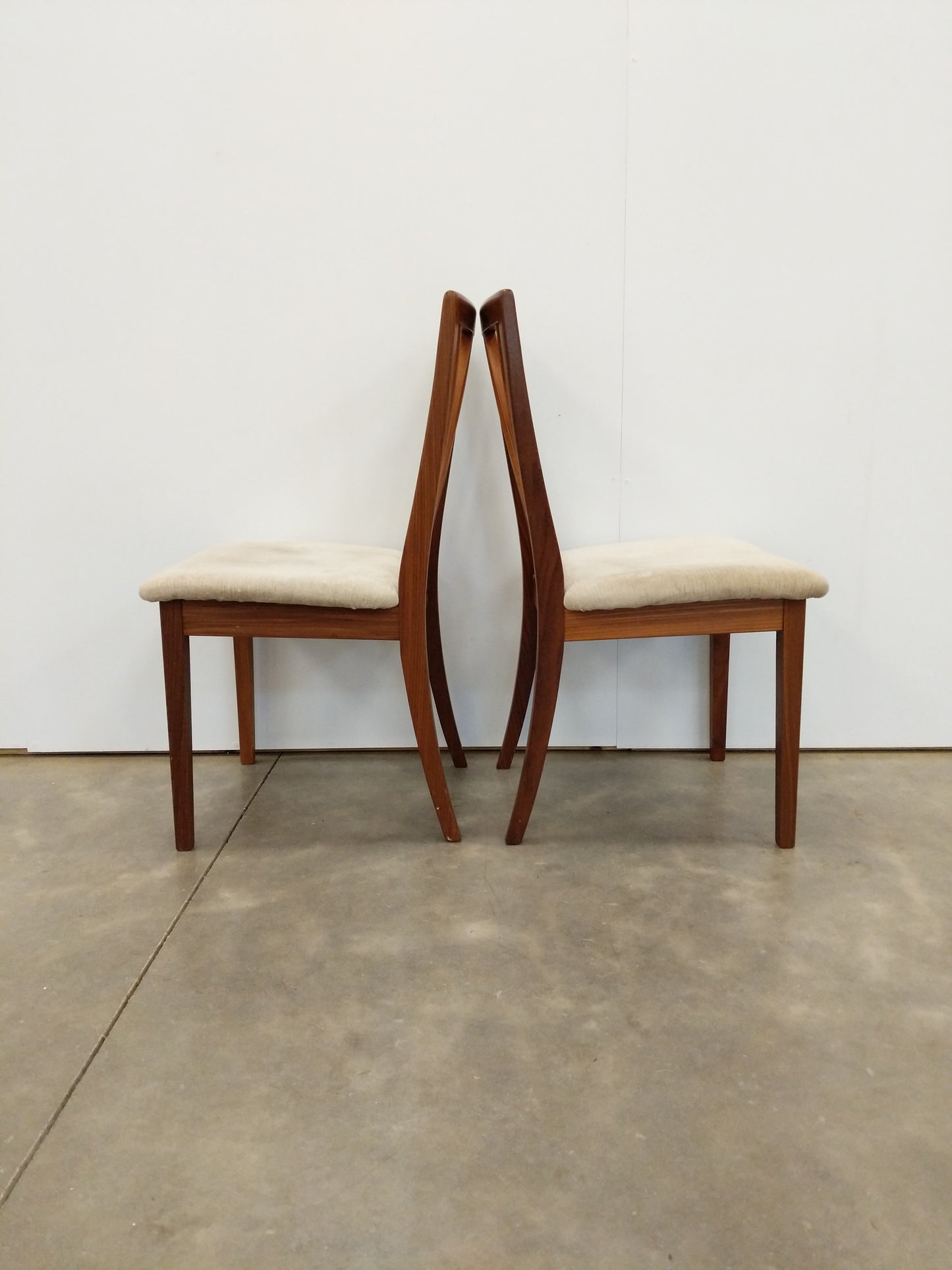 Pair of Vintage Mid Century Modern Dining Chairs by G Plan