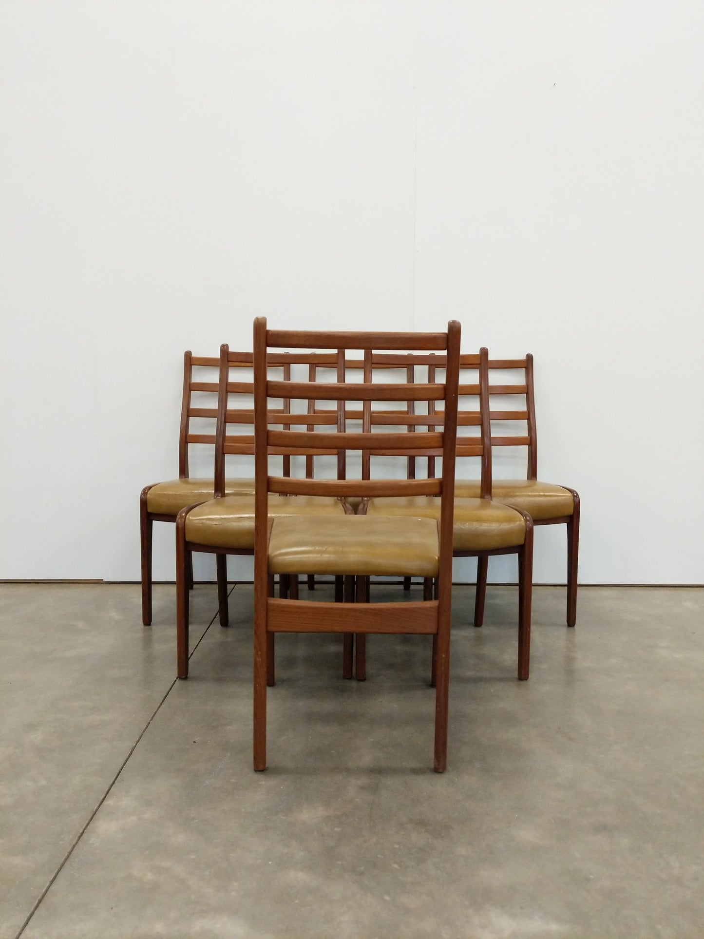 Set of 6 Vintage Mid Century Modern Dining Chairs by G Plan