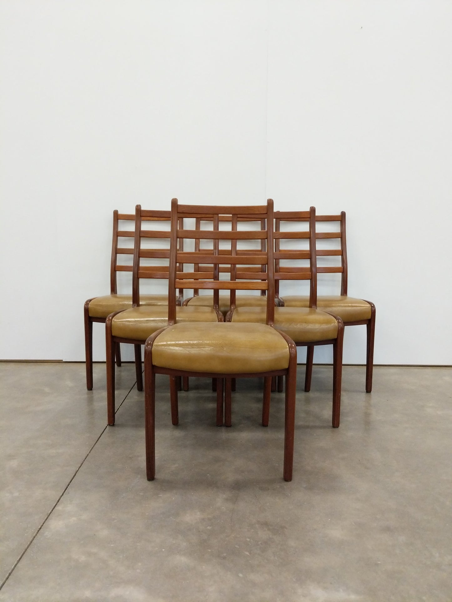 Set of 6 Vintage Mid Century Modern Dining Chairs by G Plan