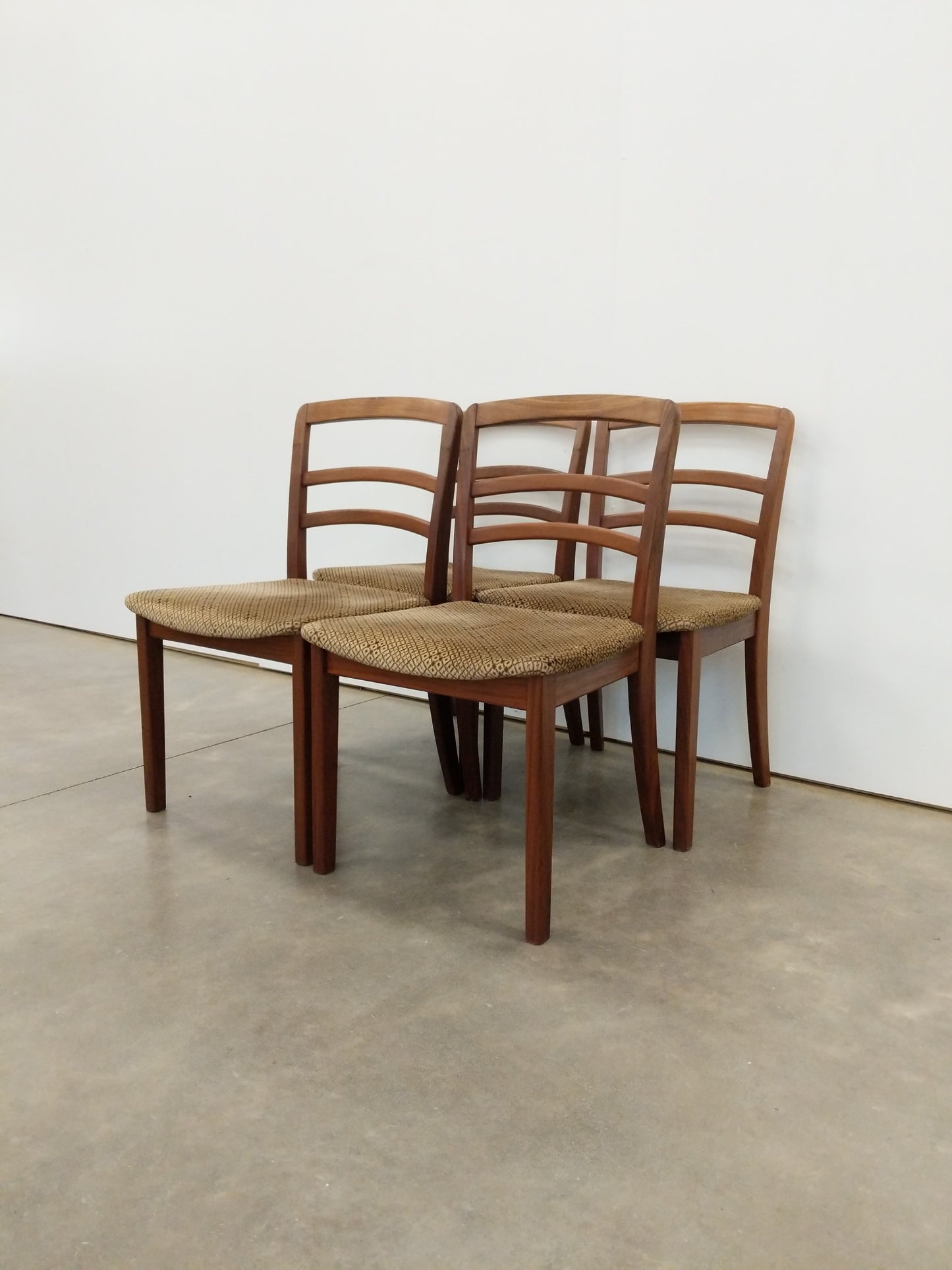 Set of 4 Vintage Mid Century Modern Dining Chairs by G Plan