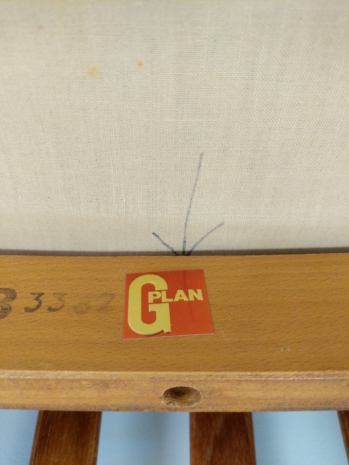 Set of 4 Vintage Mid Century Modern Dining Chairs by G Plan