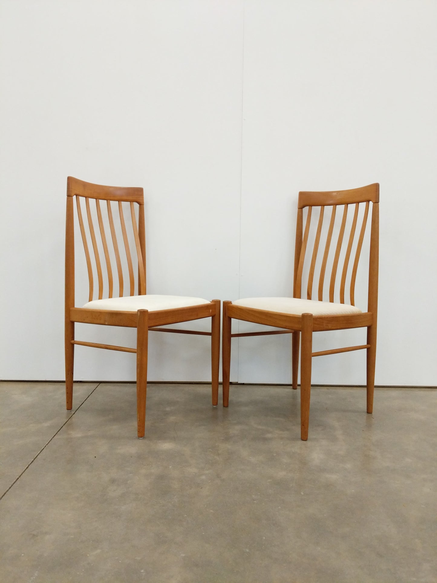 Pair of Vintage Danish Modern Dining Chairs by Bramin