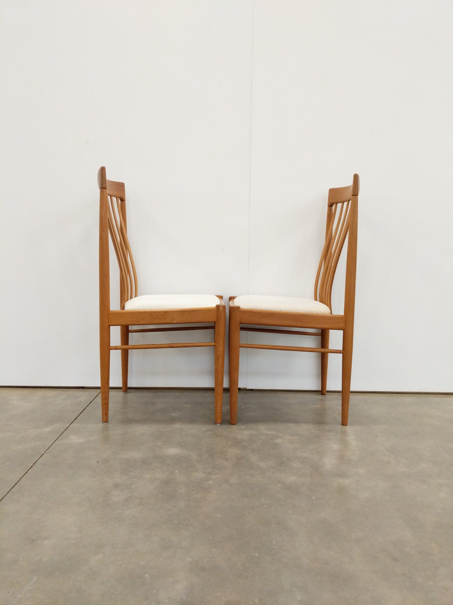 Pair of Vintage Danish Modern Dining Chairs by Bramin