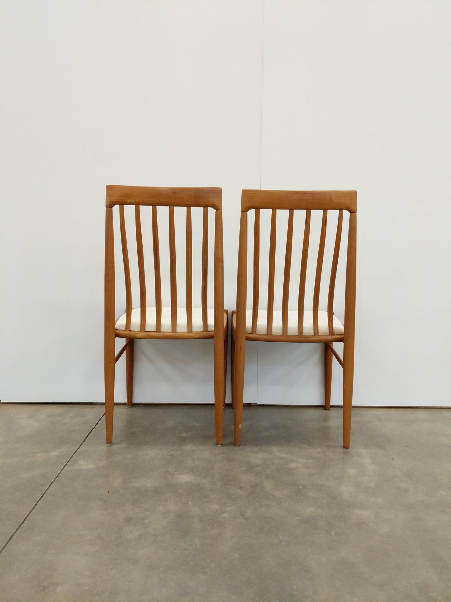 Pair of Vintage Danish Modern Dining Chairs by Bramin