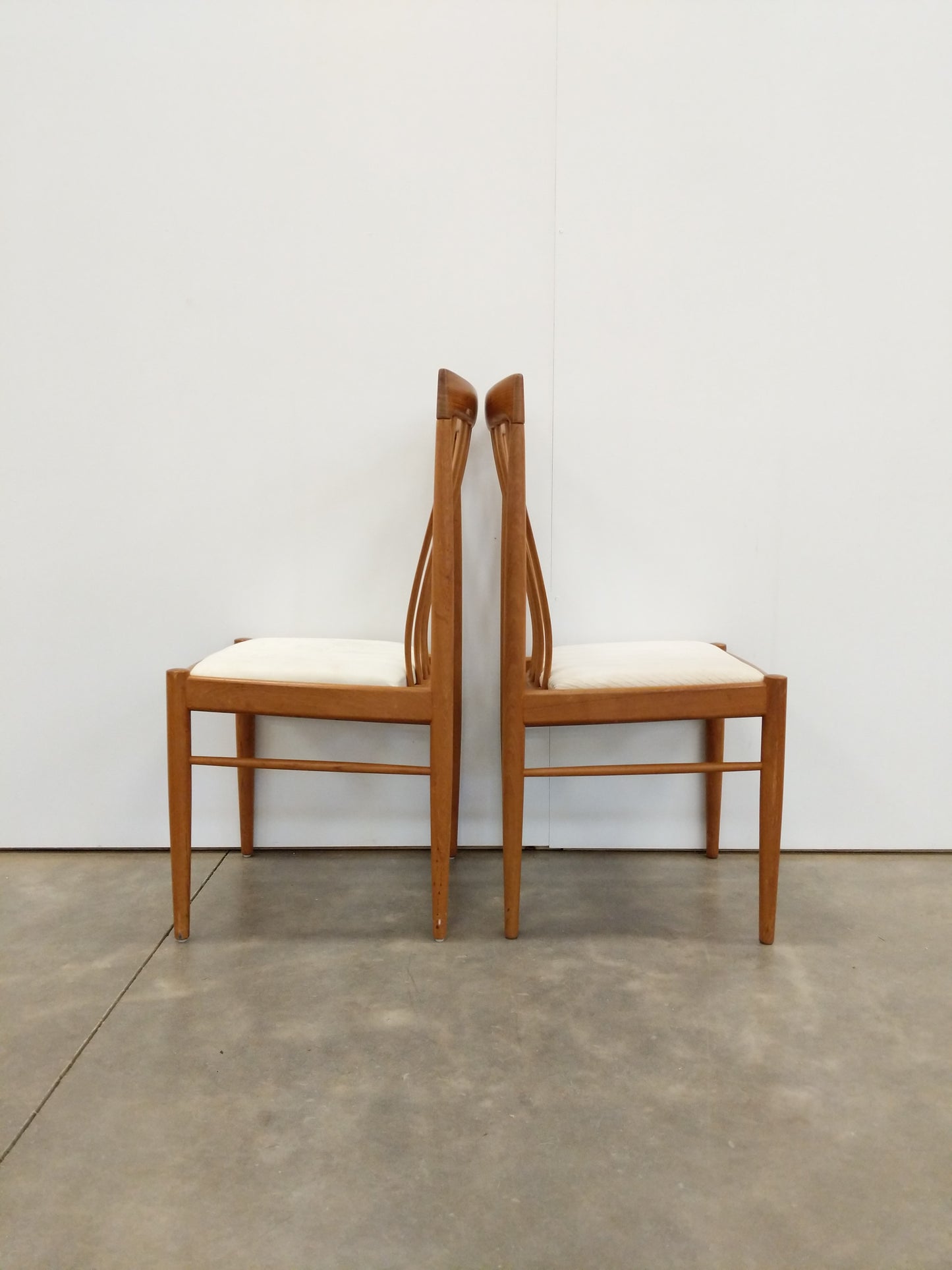 Pair of Vintage Danish Modern Dining Chairs by Bramin