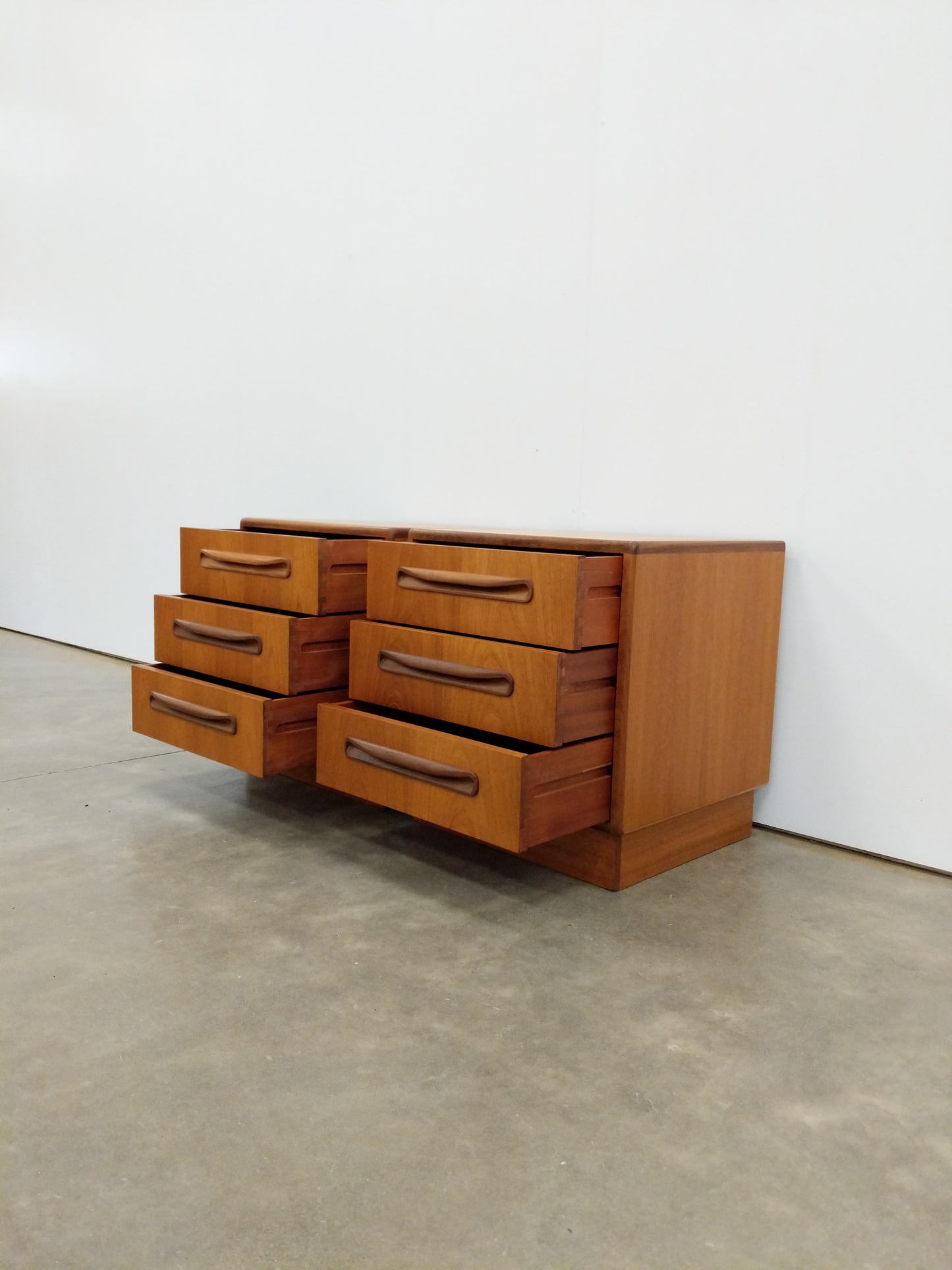 Pair of Vintage Mid Century Modern Teak Nightstands by G Plan