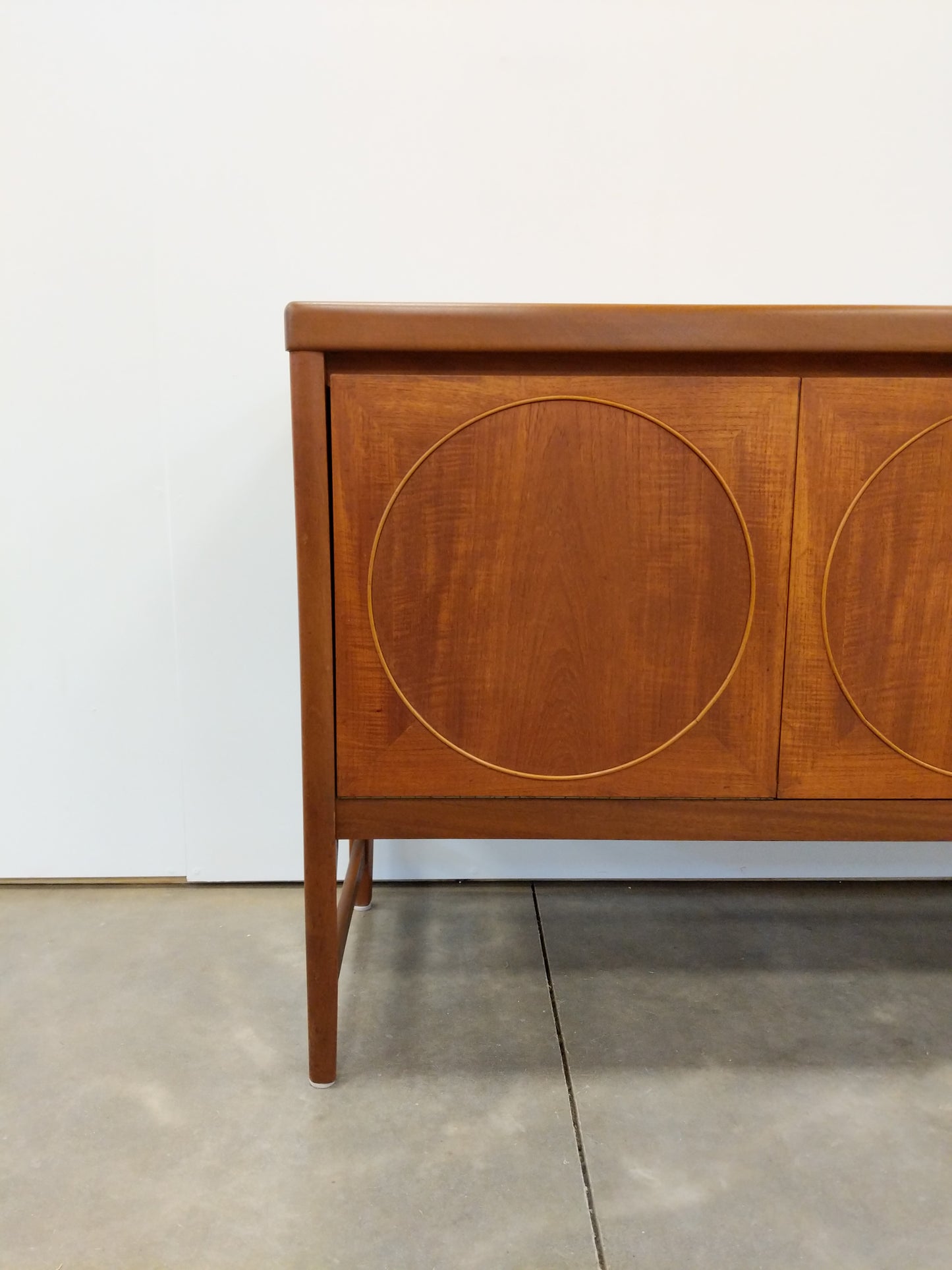 Vintage Mid Century Modern Teak Credenza by Nathan