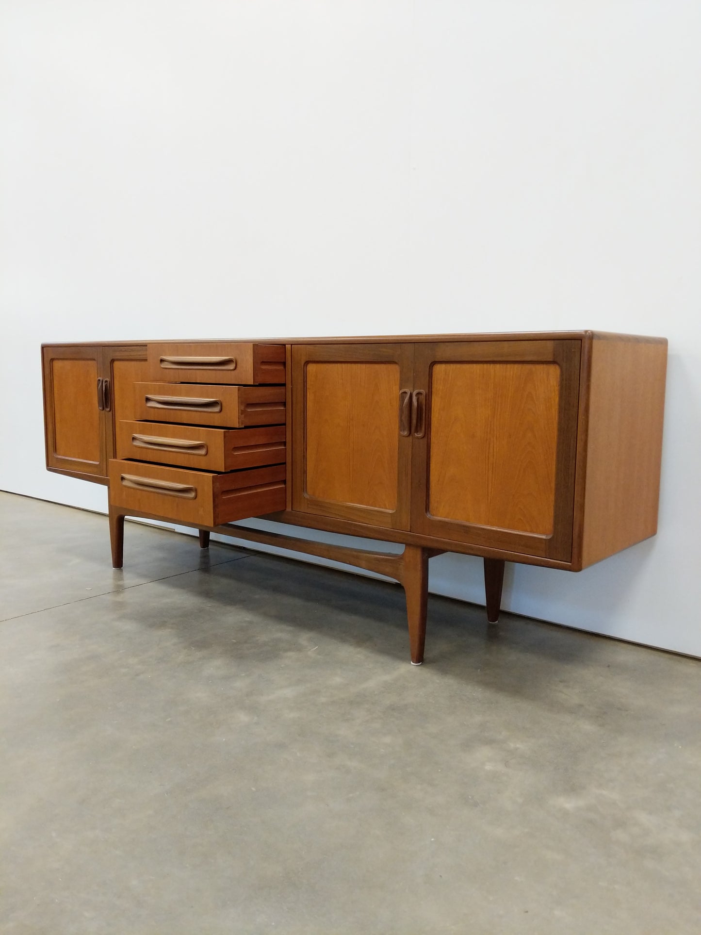 Vintage Mid Century Modern Teak Credenza by G Plan