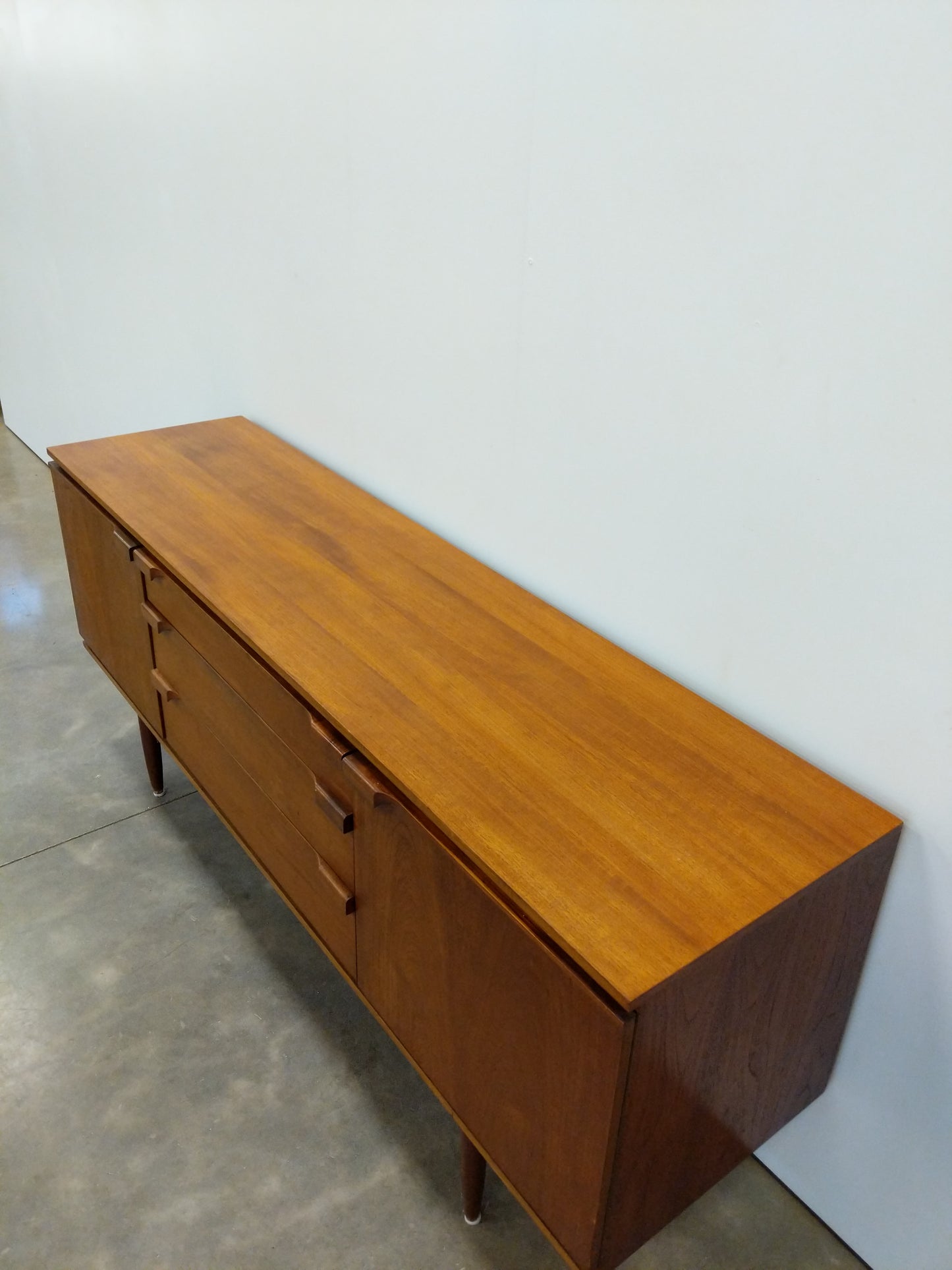 Vintage Mid Century Modern Teak Credenza by Austinsuite