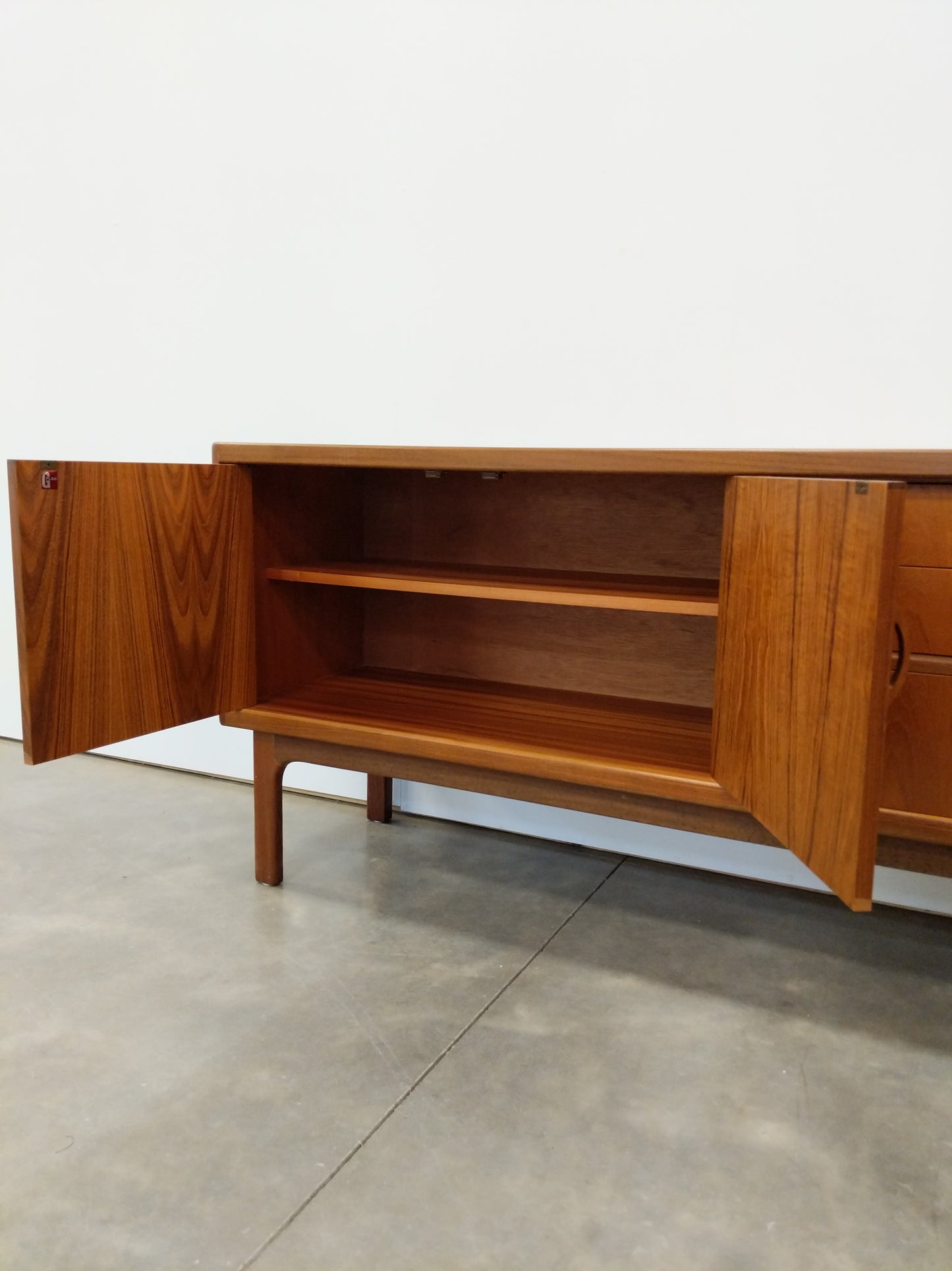 Vintage Mid Century Modern Teak Credenza by G Plan