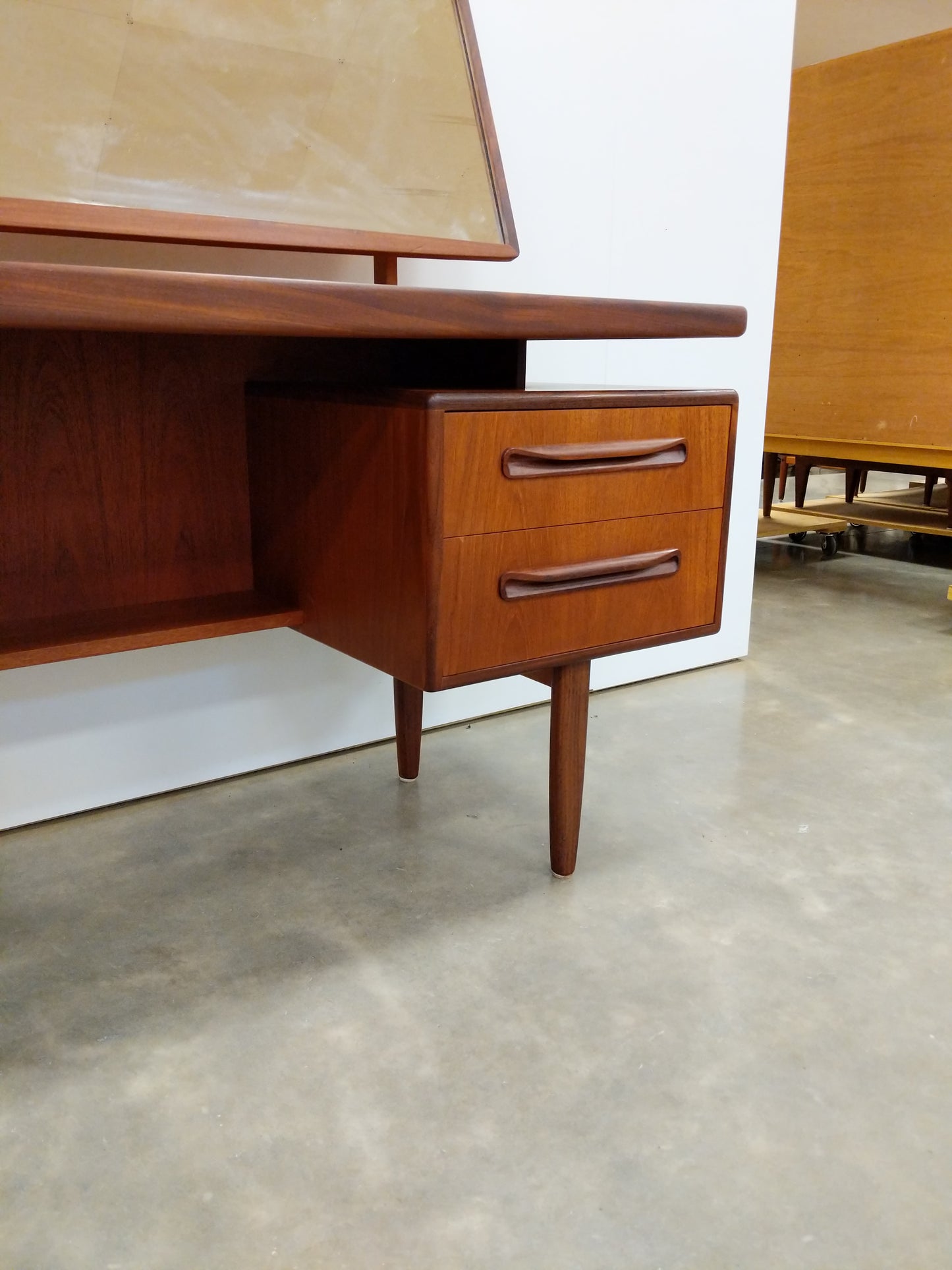 Vintage Mid Century Modern Teak Desk / Dressing Table by G Plan