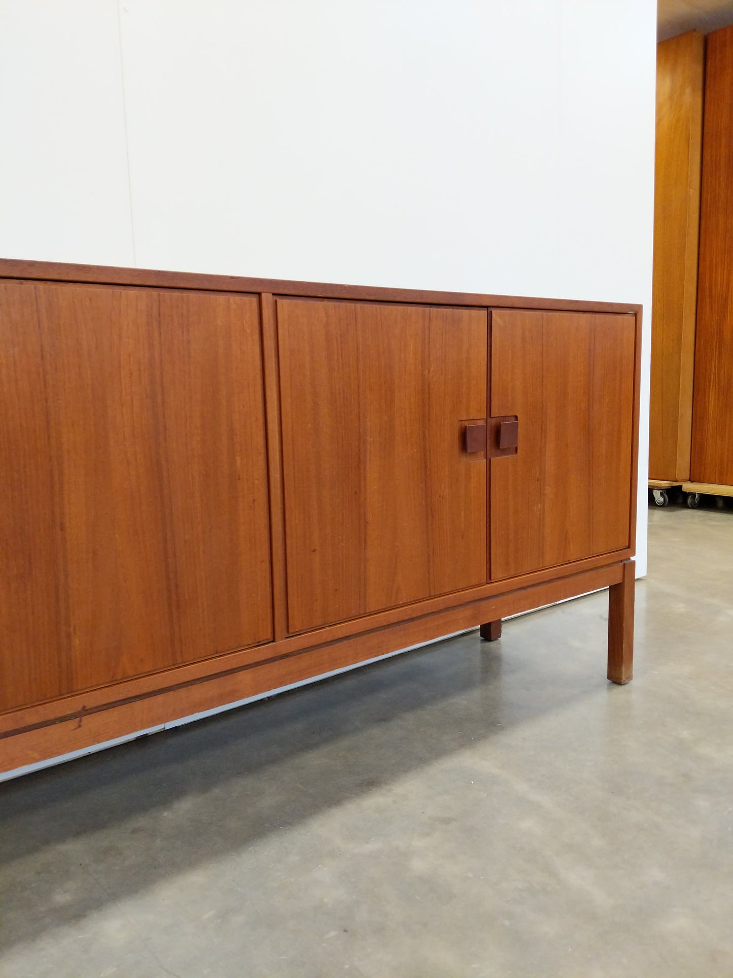 Vintage Danish Modern Teak Credenza